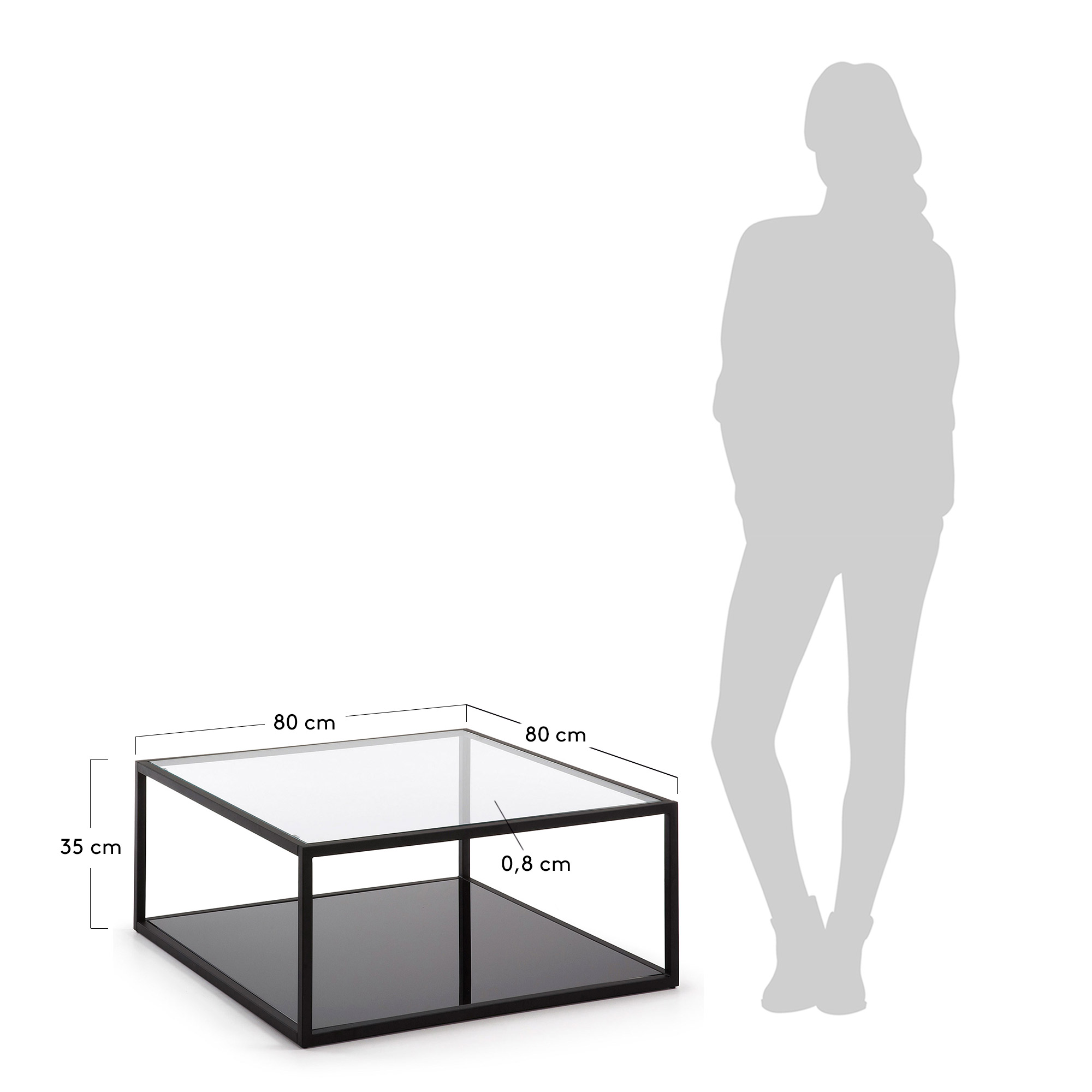 KAVE HOME Couchtisch BLACKHILL