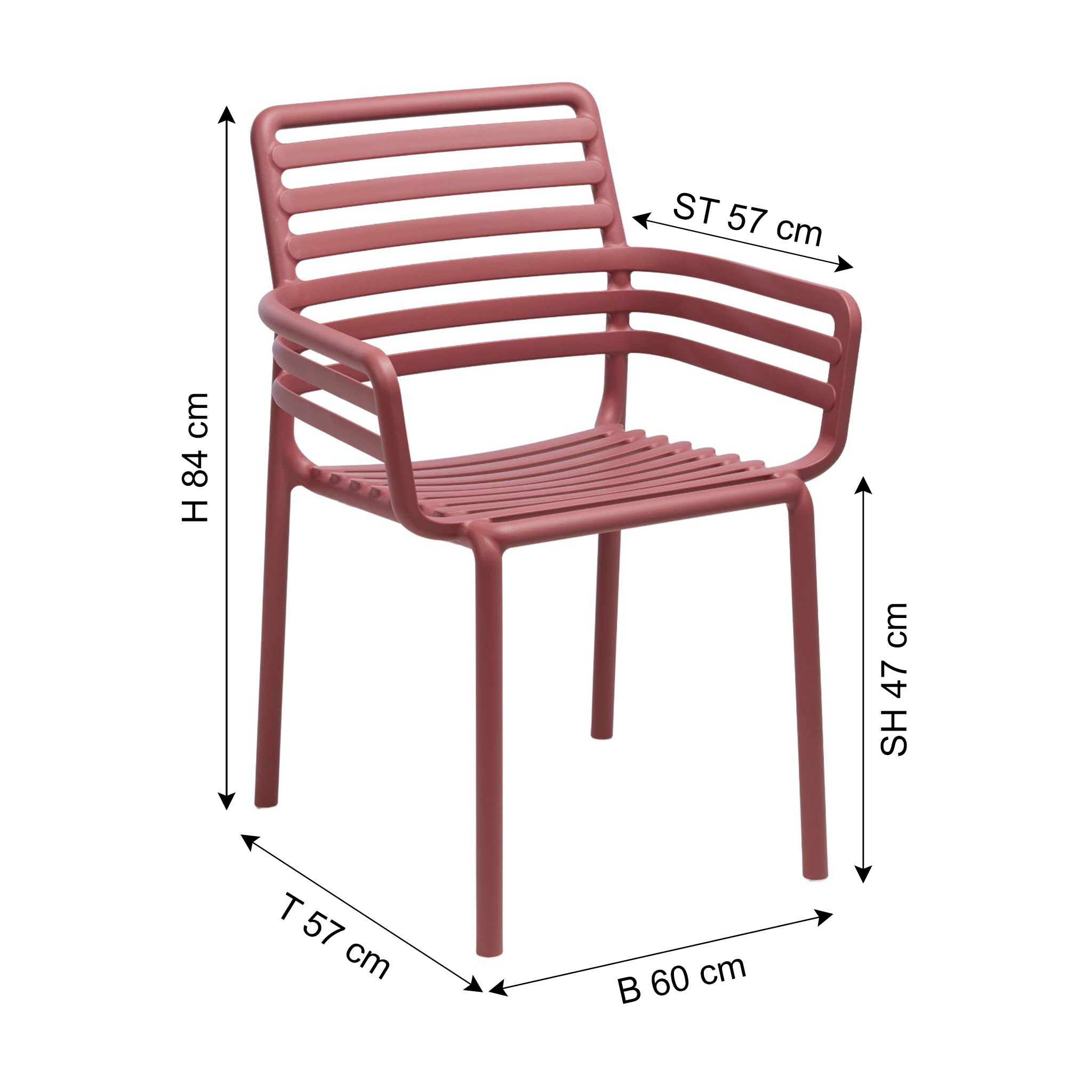 Nardi DOGA ARMCHAIR garden chair