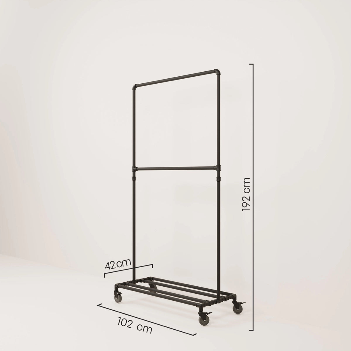 PAMO DESIGN Kleiderständer LAS ROLL