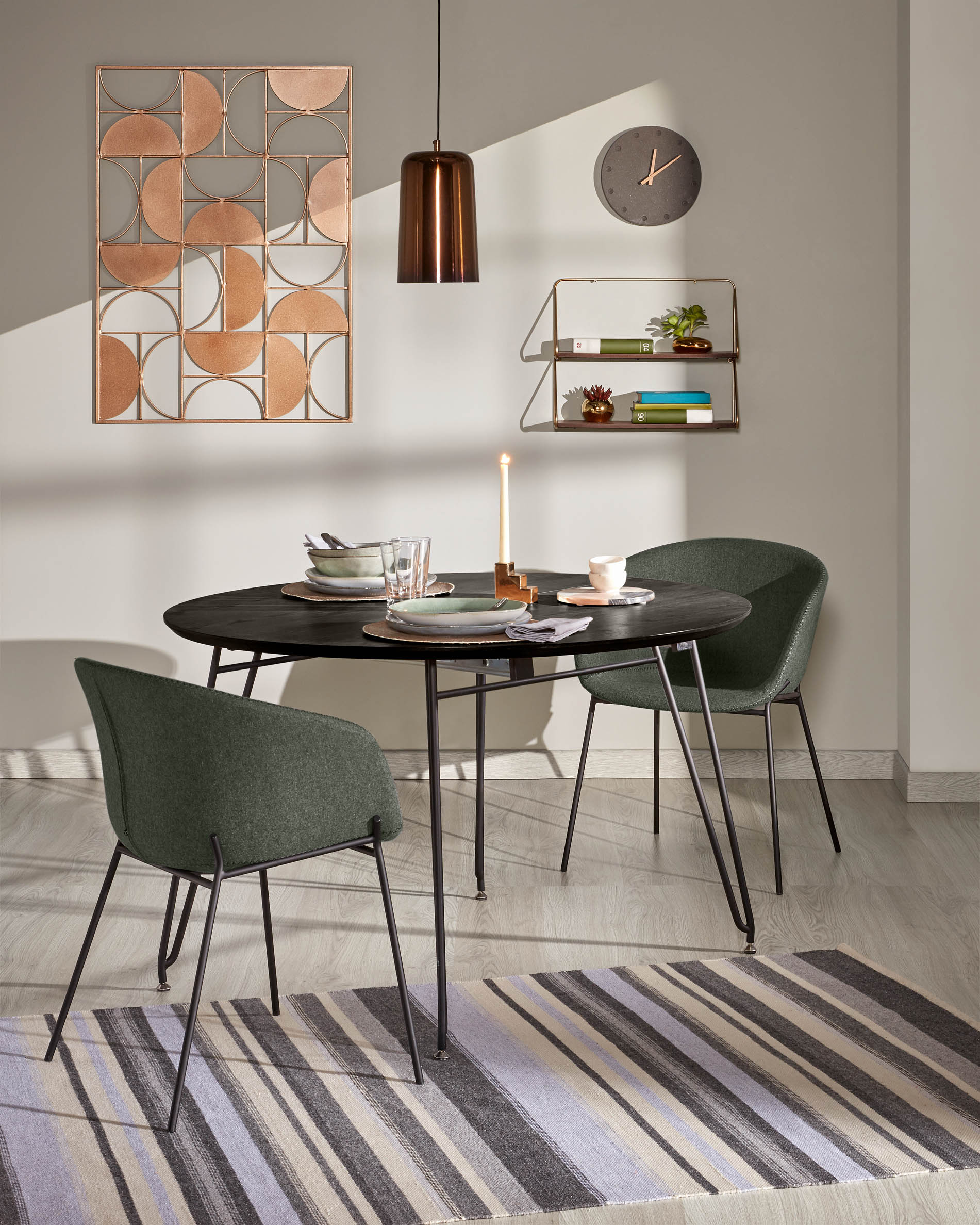 KAVE HOME MILIAN dining table