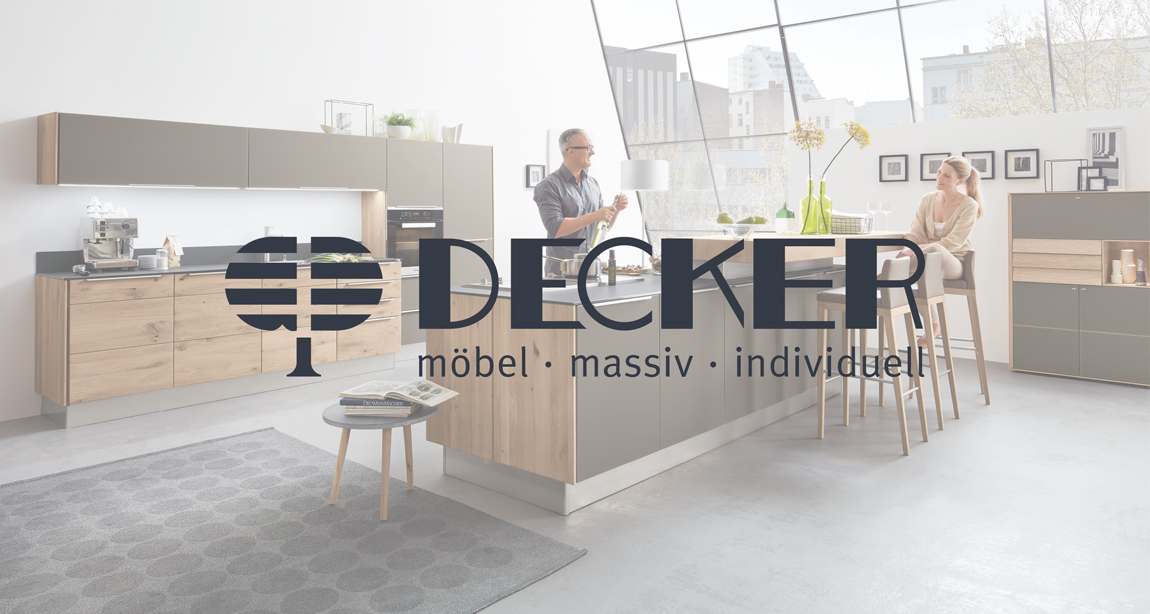 Decker Küchen – jetzt bei Möbel Ehrmann beraten lassen! Decker Logo