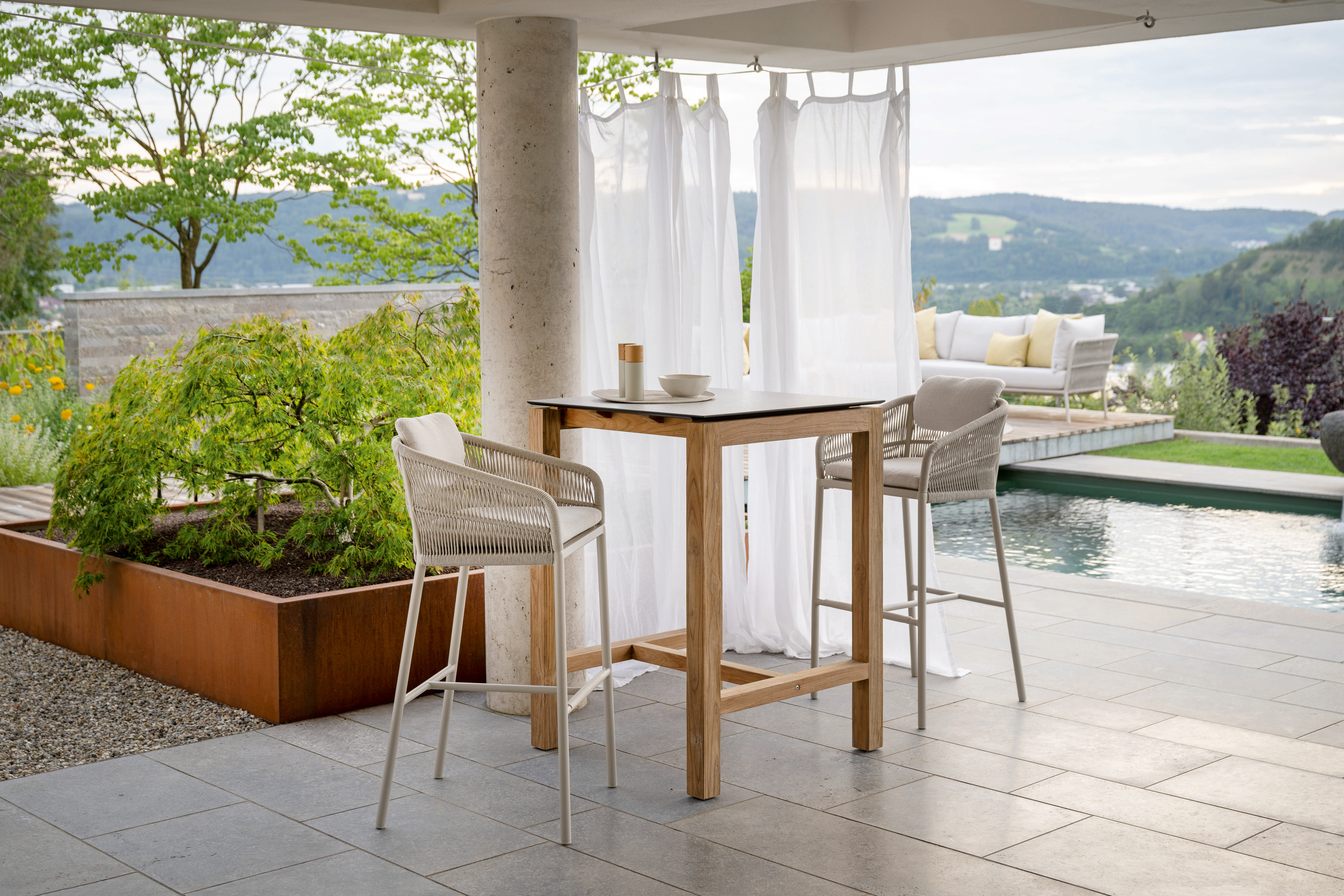 STERN Outdoor Tabouret de bar JELLA