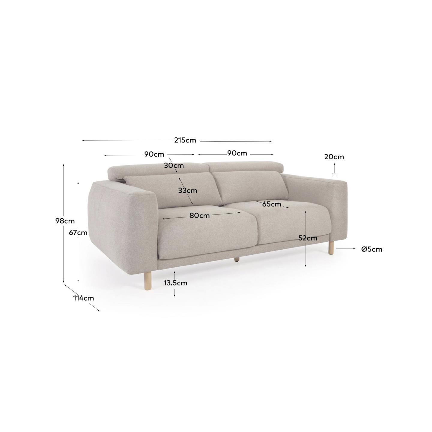KAVE HOME Sofa SINGA KAVE HOME Sofa SINGA