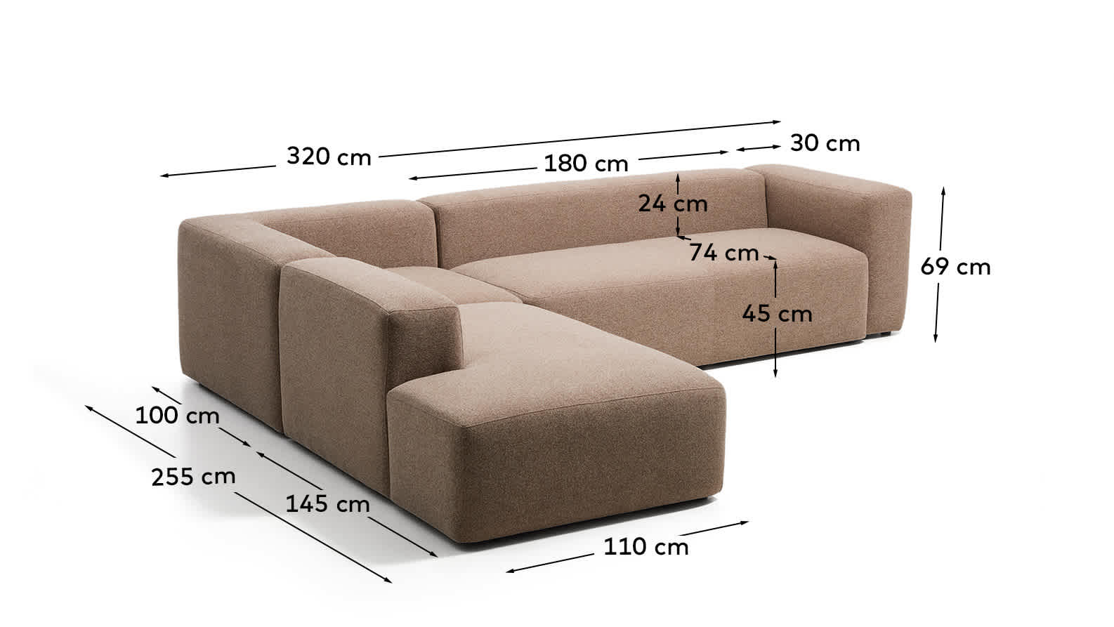 KAVE HOME Sofa BLOK