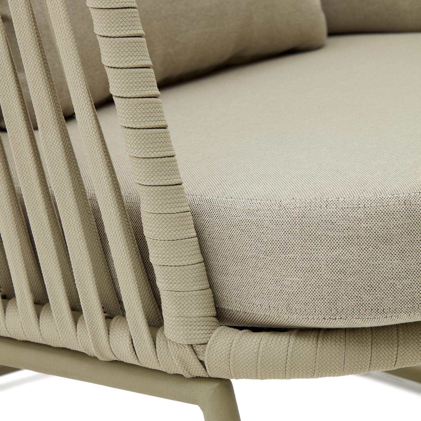 KAVE HOME Fauteuil de jardin SACONCA