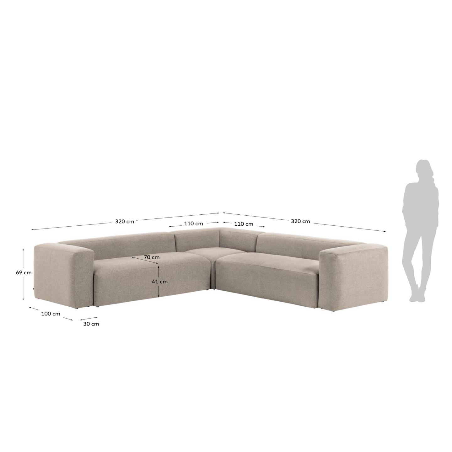 Canapé BLOK de Kave Home