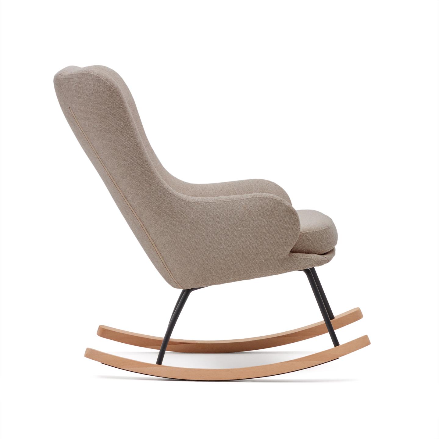KAVE HOME Chaise à bascule MAUSTIN