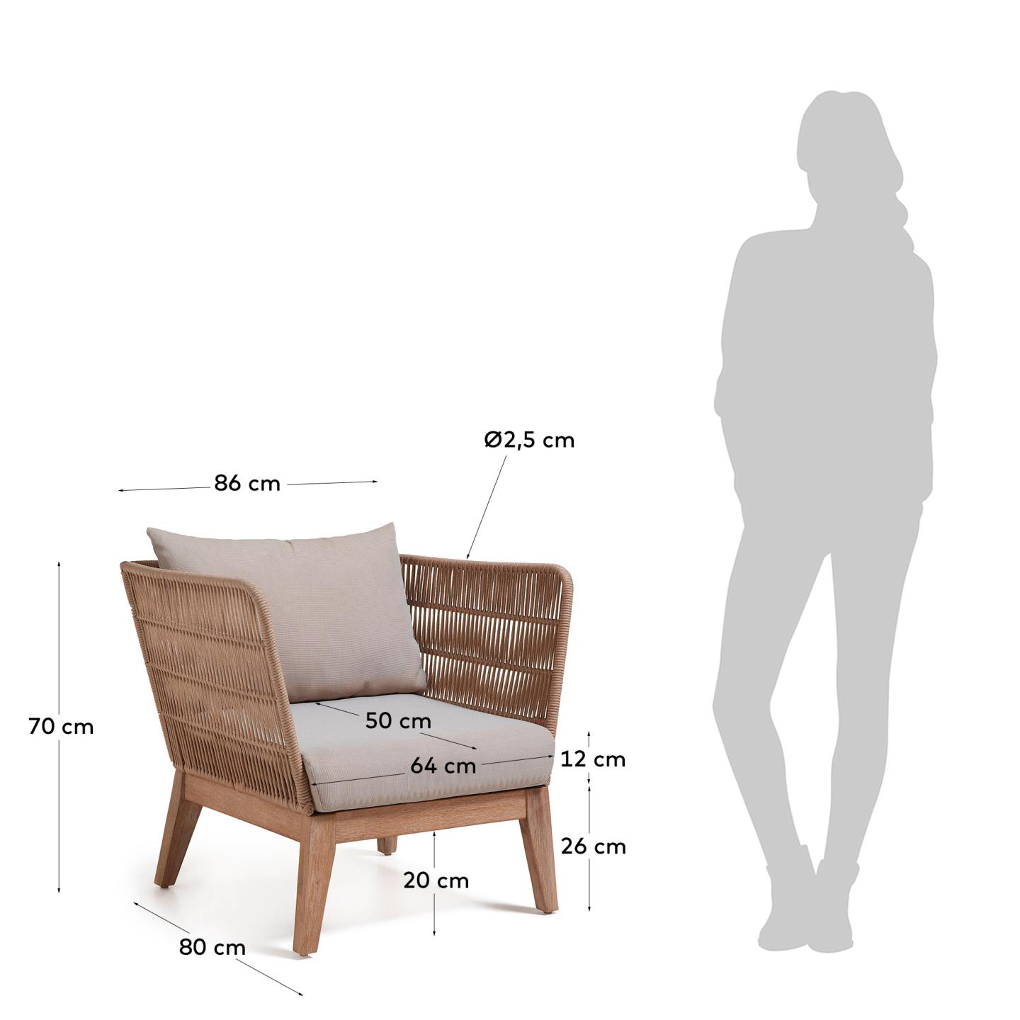 KAVE HOME Sessel BELLENY KAVE HOME Sessel BELLENY