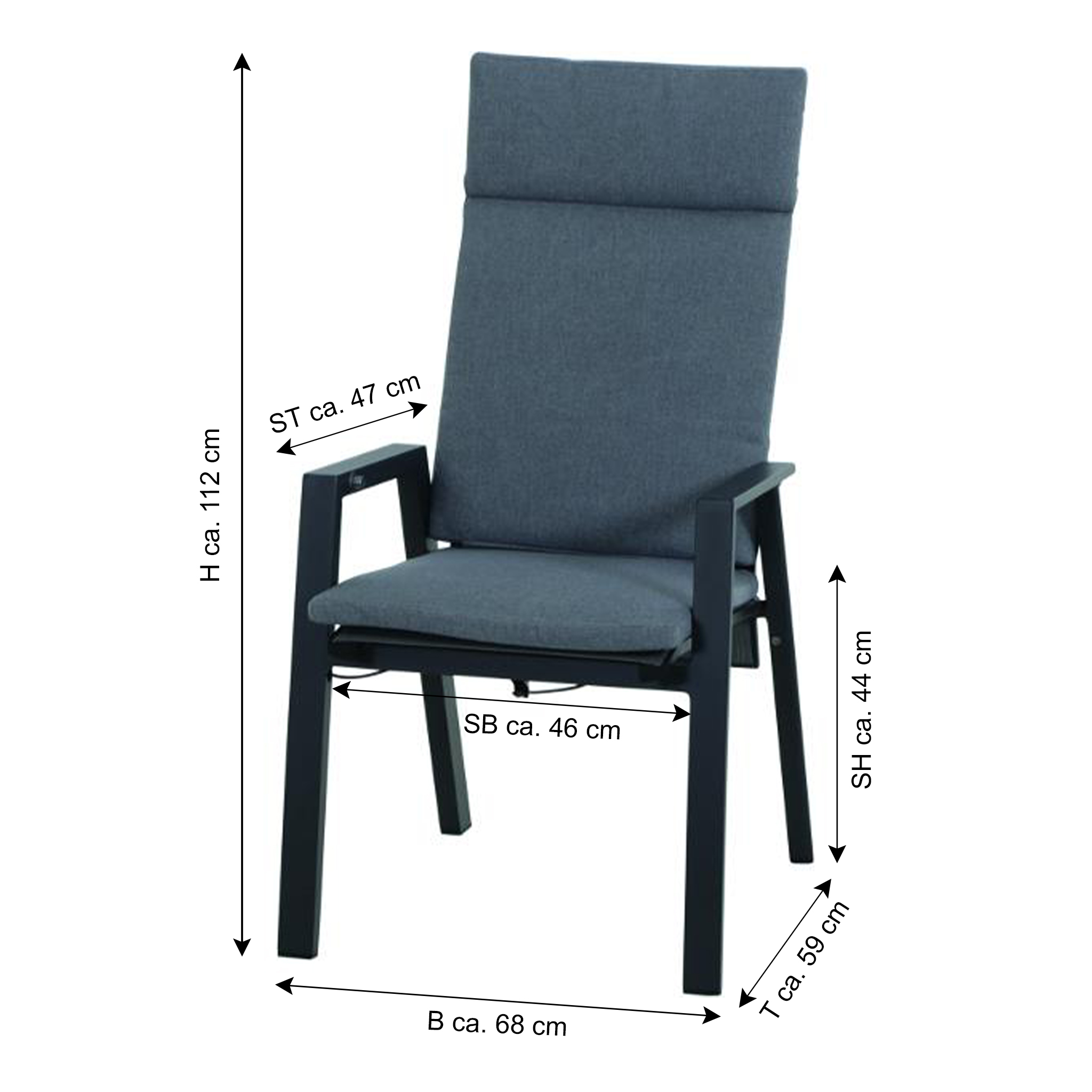 SIENA GARDEN Gartenstuhl VALENCIA