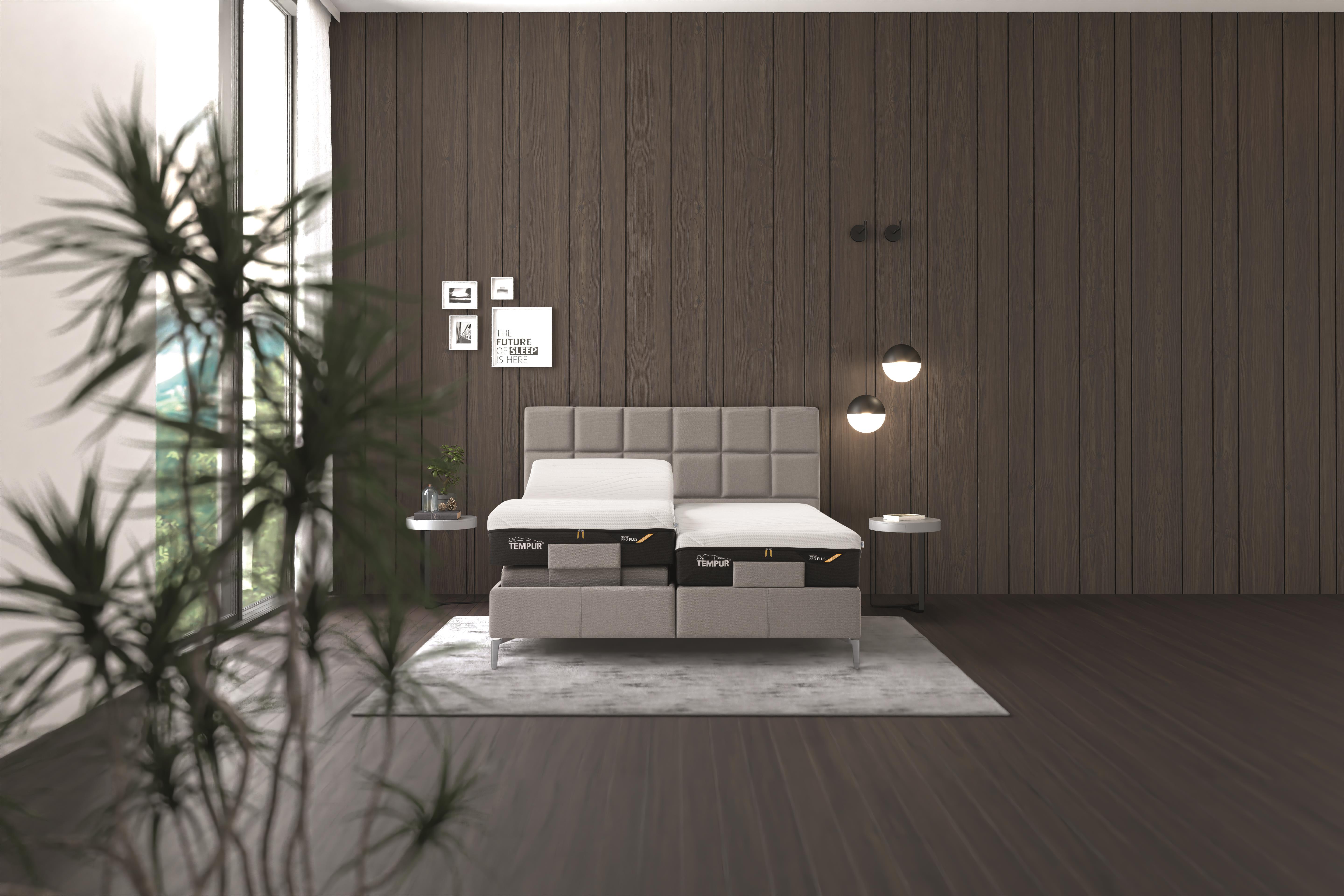TEMPUR upholstered bed RELAX