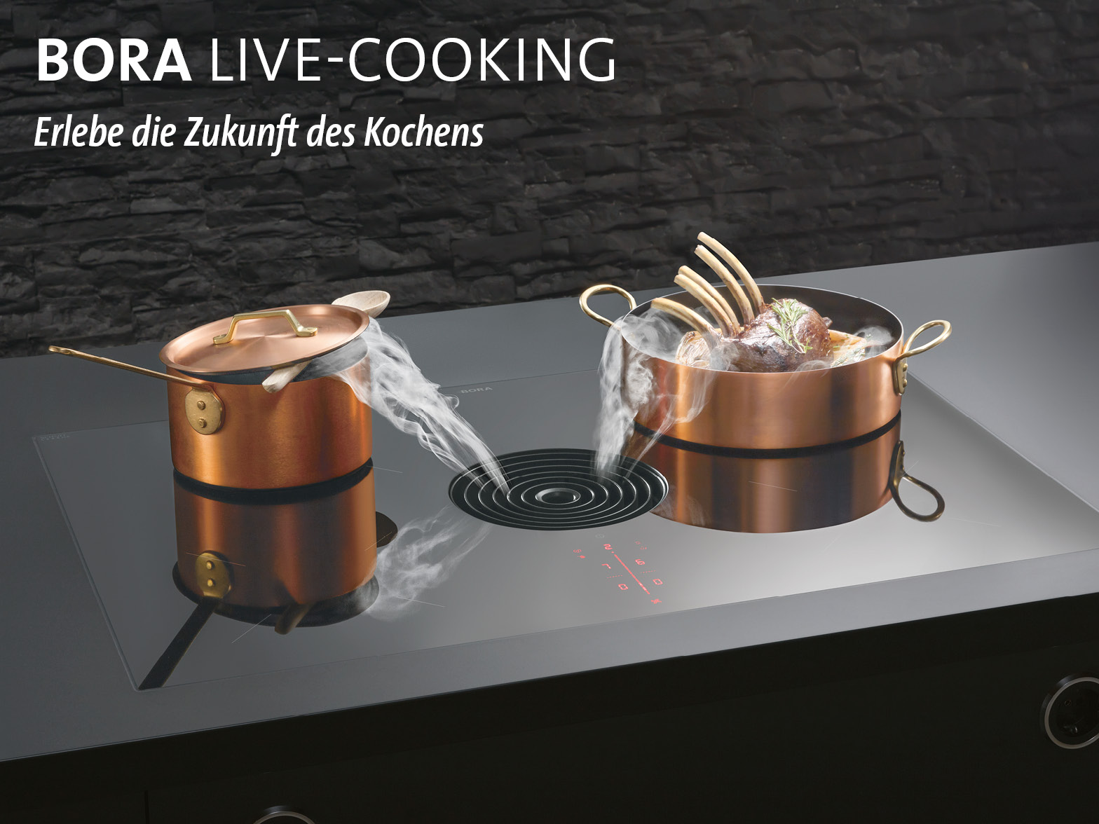 BORA Live-Cooking