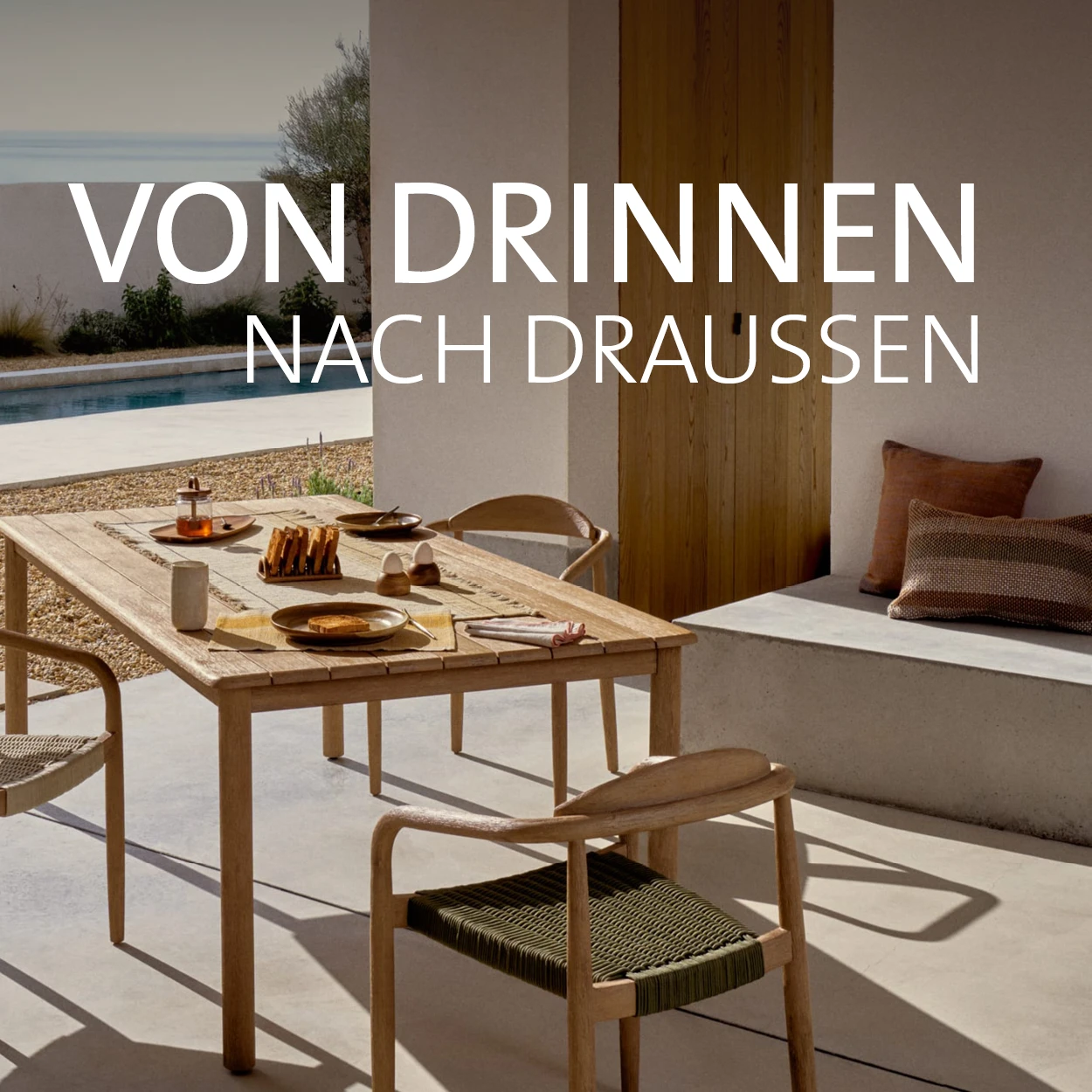 Von drinnen nach draußen