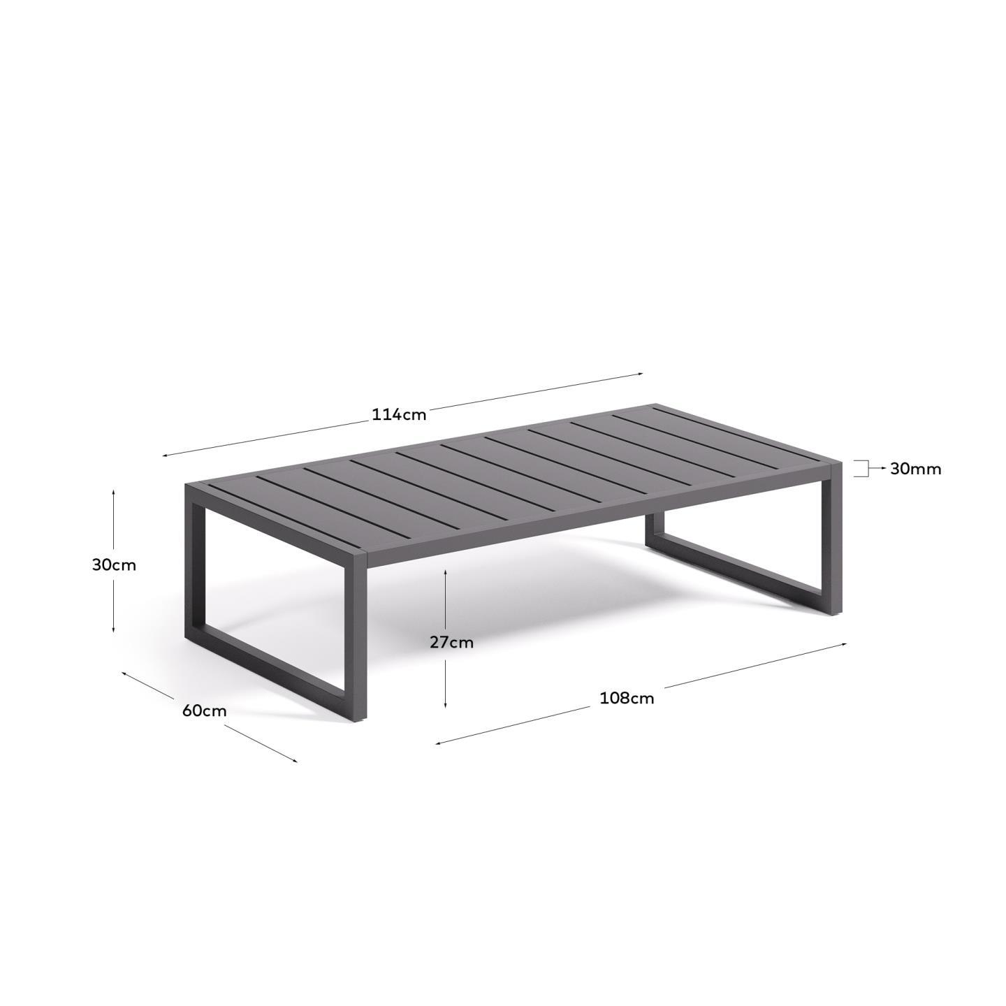 Table basse Kave Home « Outdoor » COMOVA