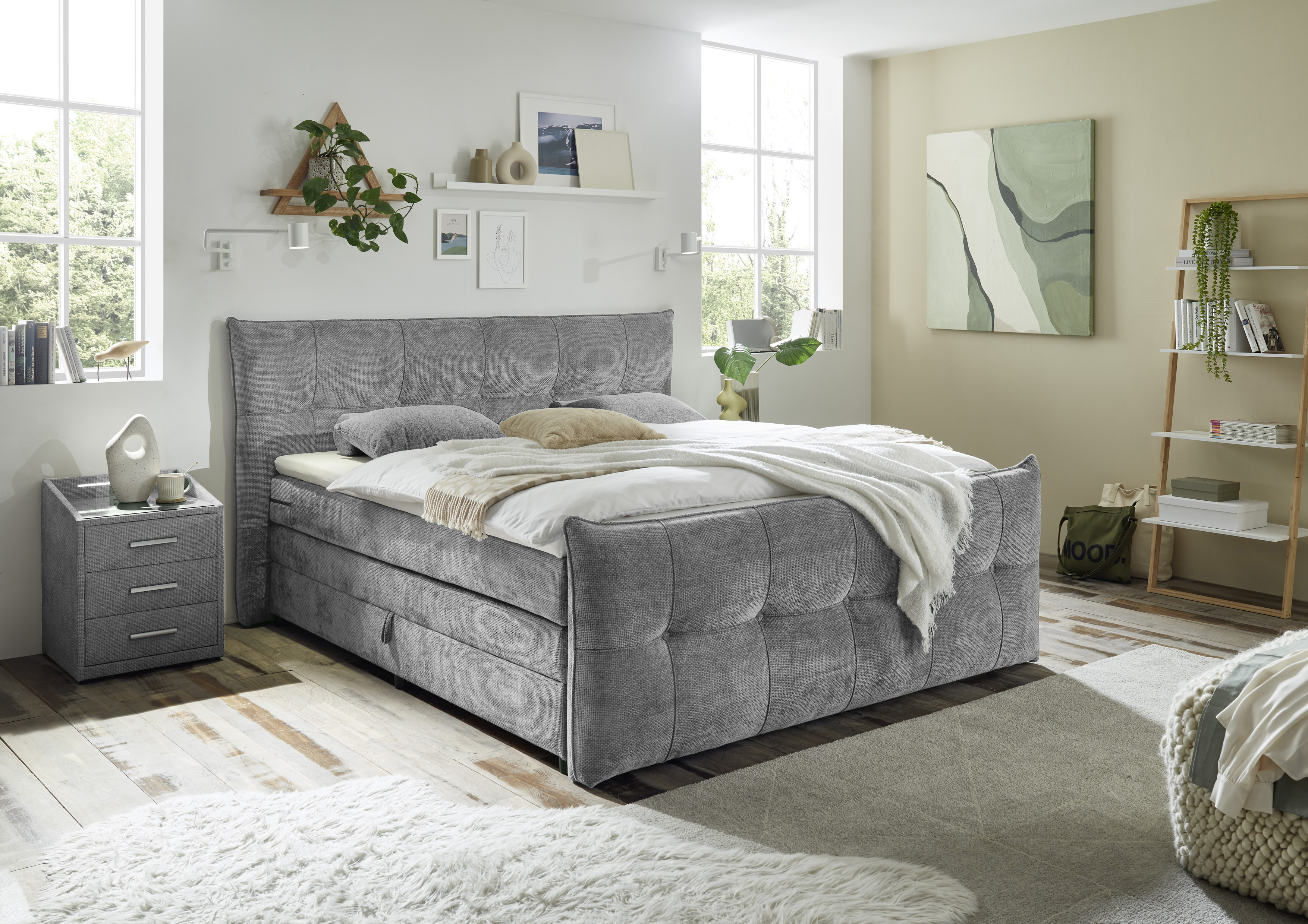 ED LIFESTYLE Boxspringbett KENIA