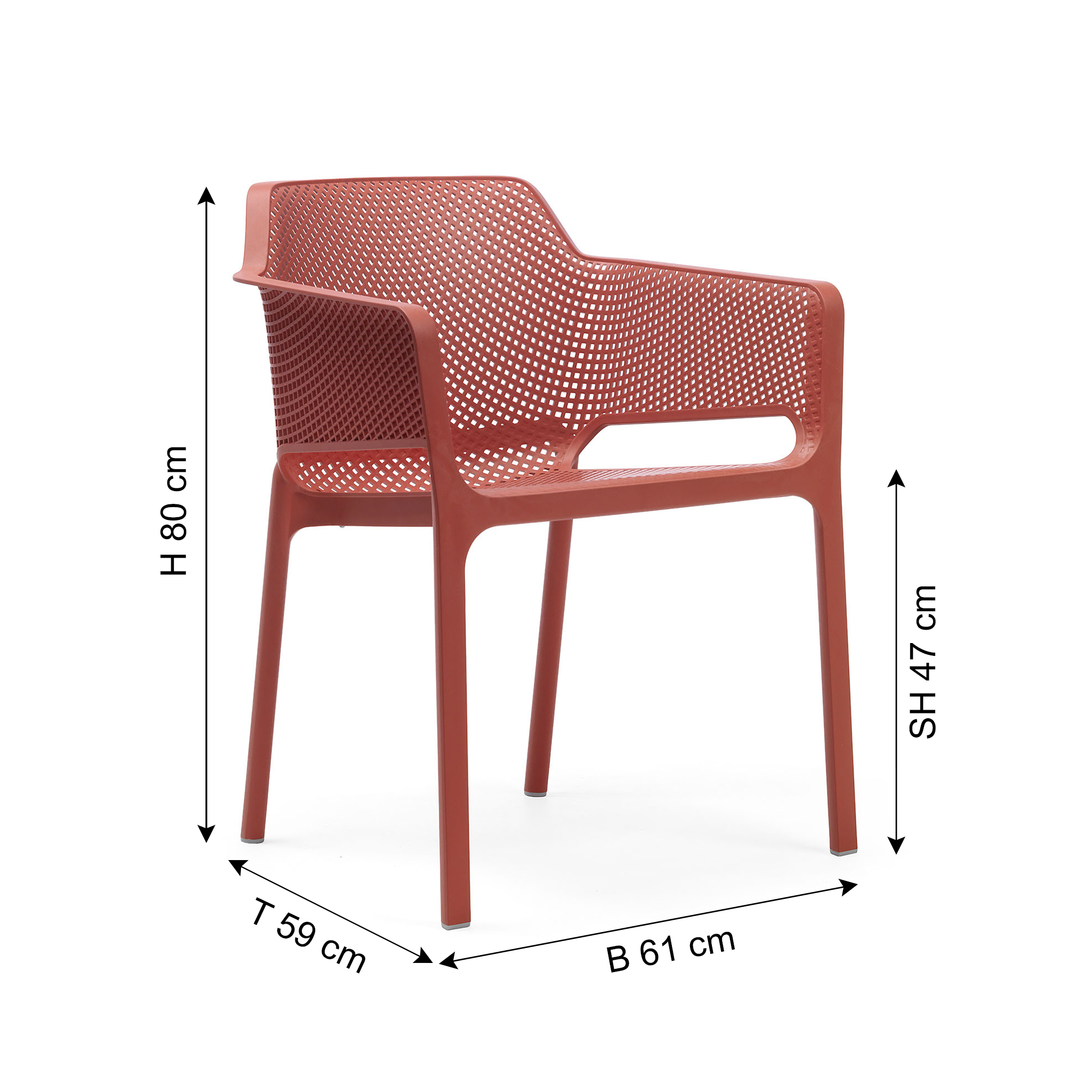 NARDI Gartenstuhl NET