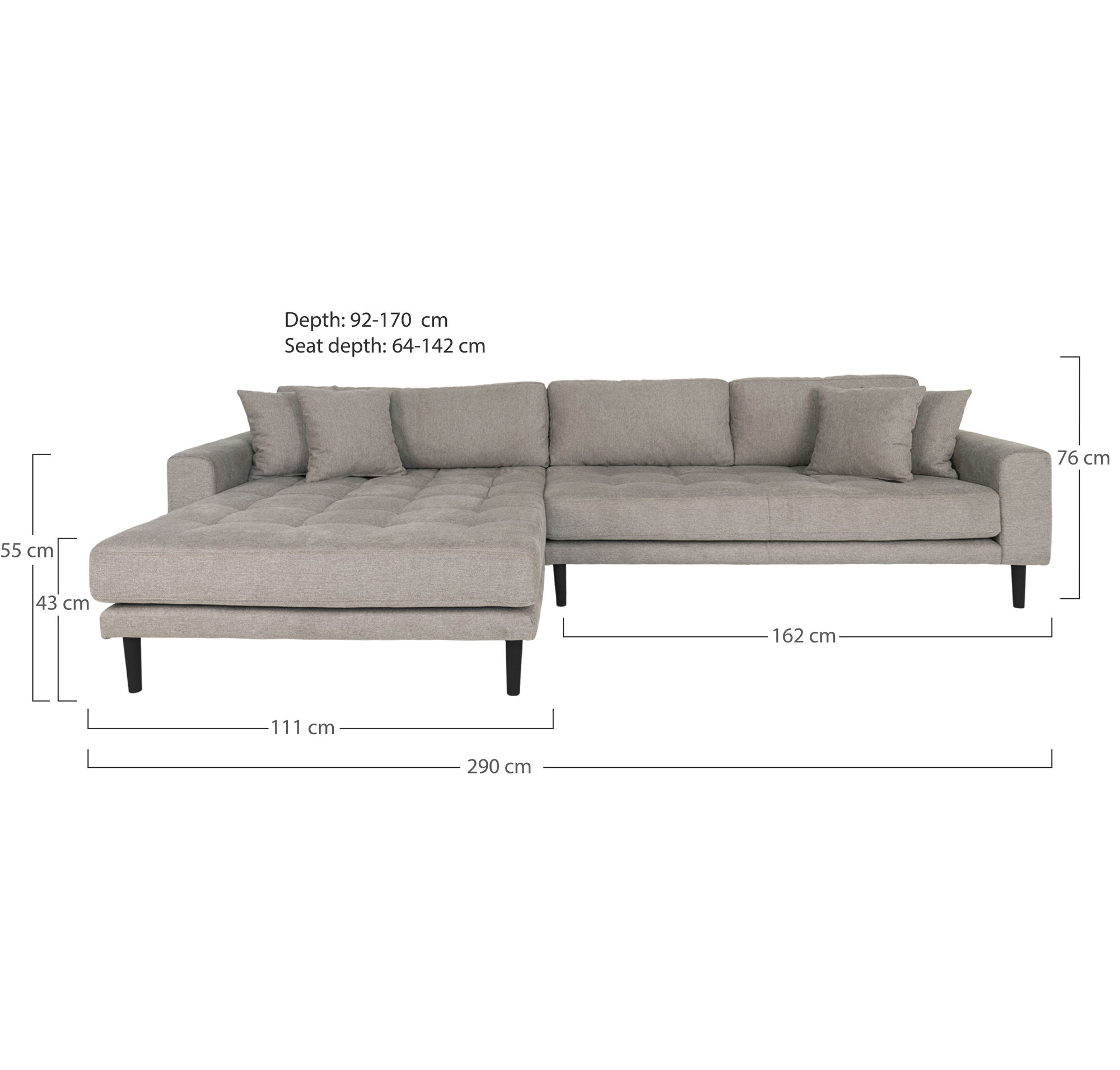 HOUSE NORDIC Sofa LIDO HOUSE NORDIC Sofa LIDO