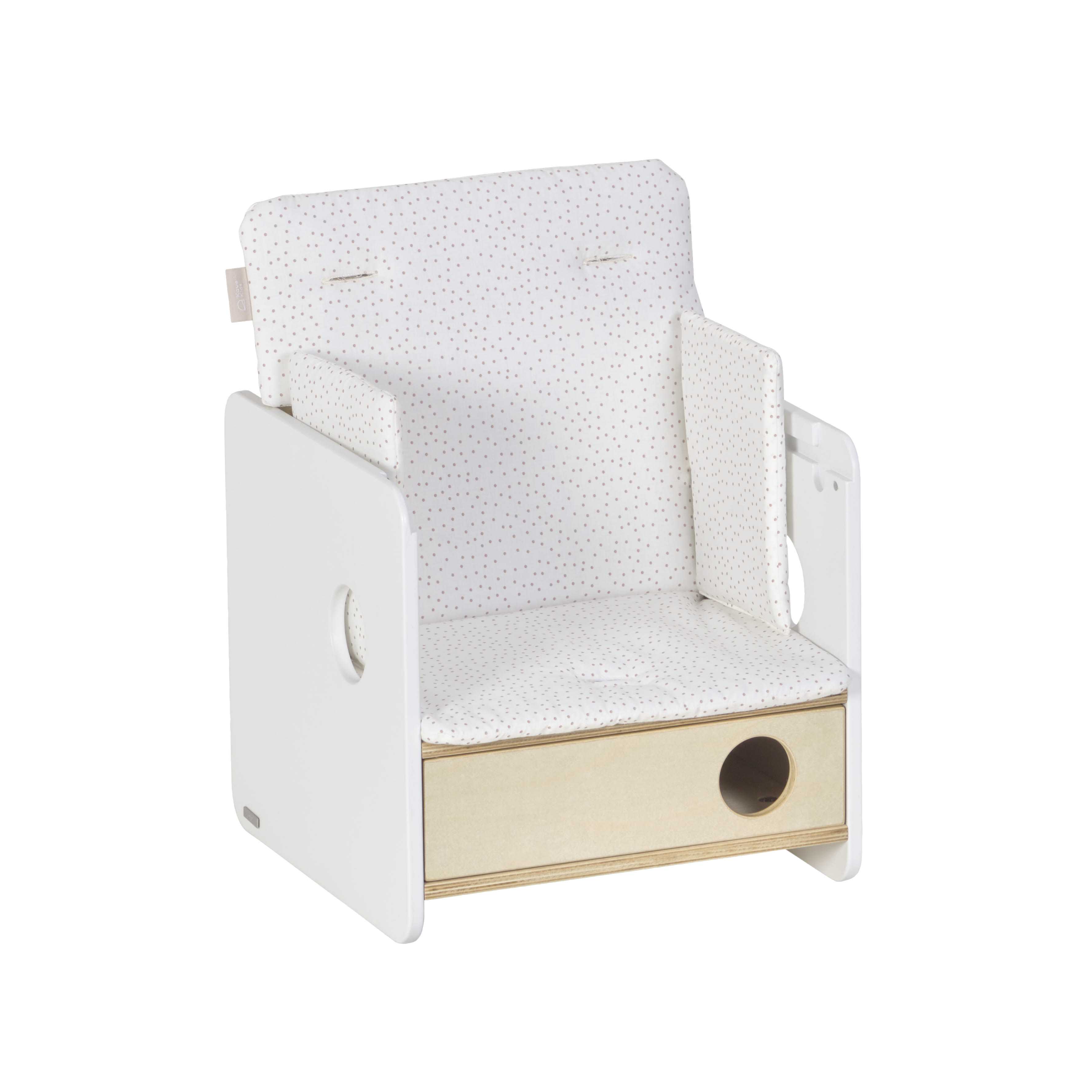 Kave Home Coussin pour chaise haute NUUN