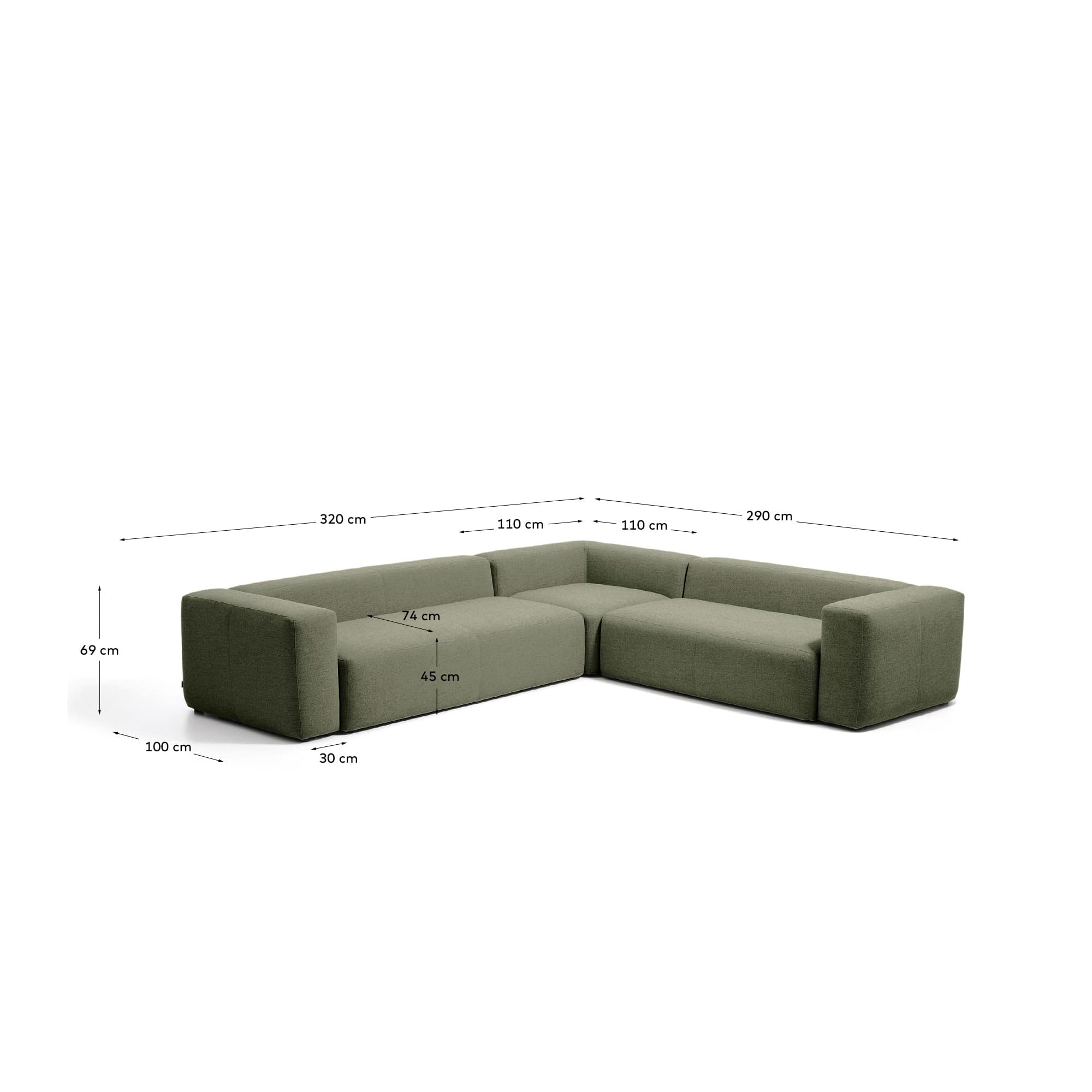 KAVE HOME Sofa BLOK