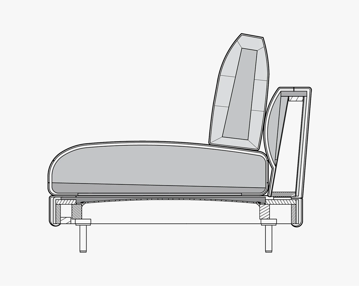 SINA Rolf Benz Sitzqualit&auml;t Lounge Plus