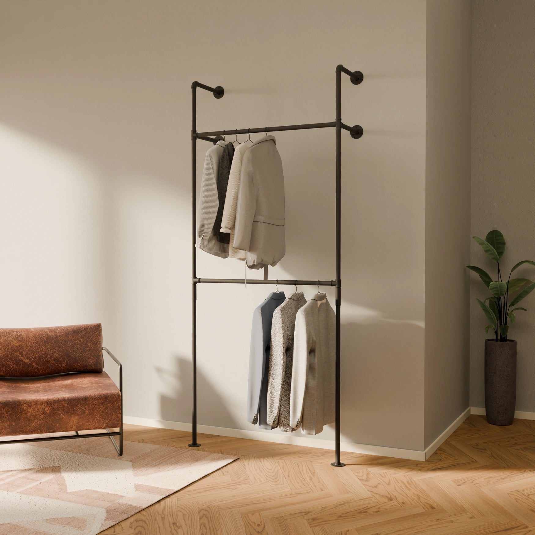 PAMO DESIGN Kleiderstangensystem KIM DOUBLE 1