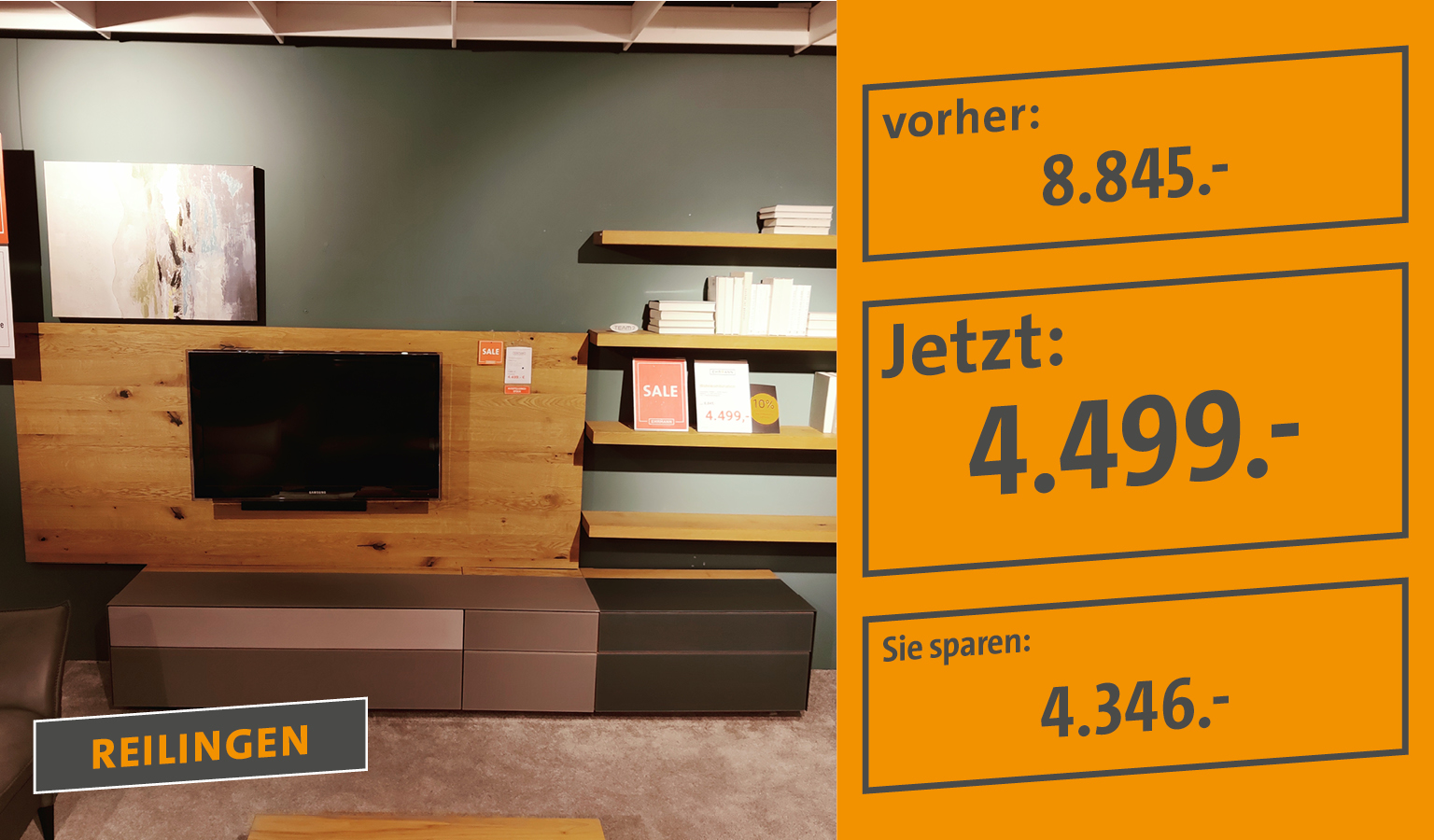 Markenmöbel Abverkauf