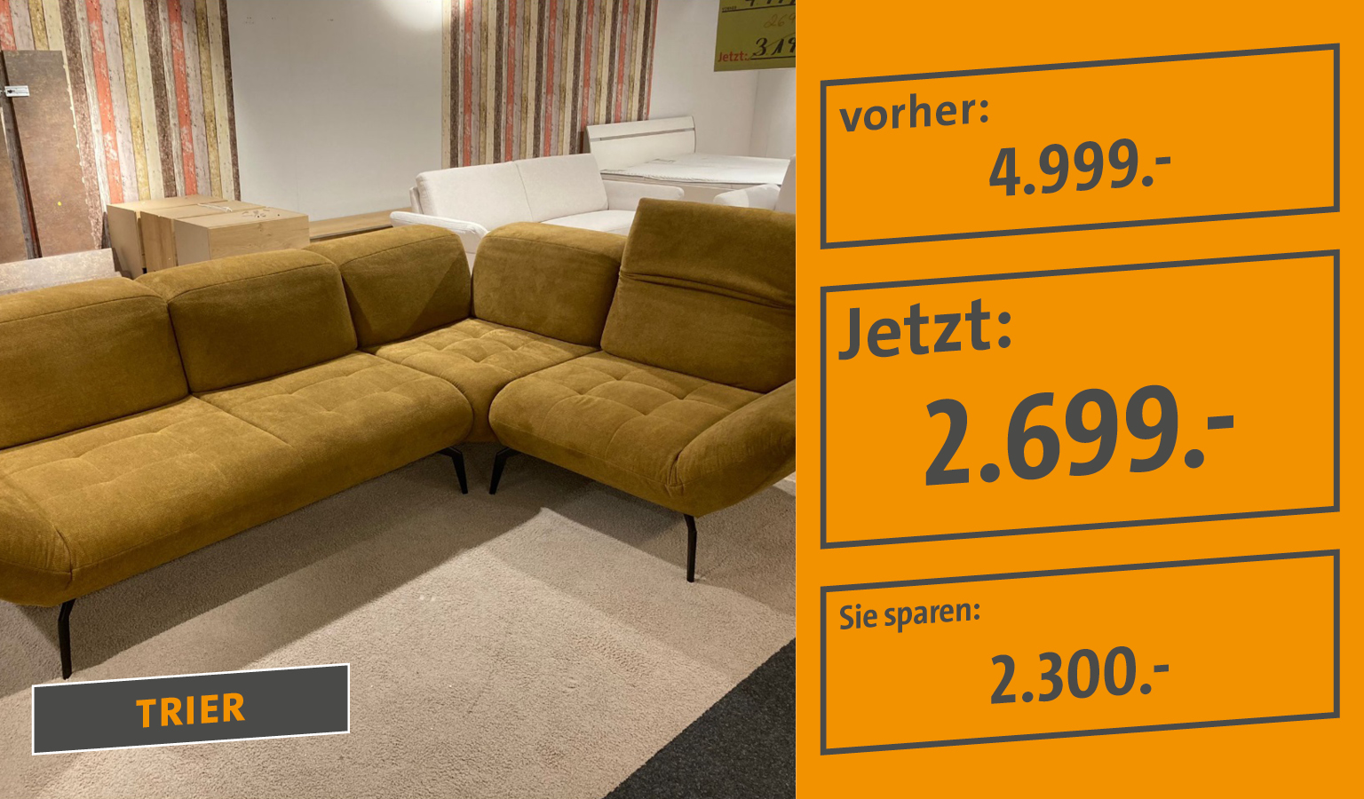 Markenmöbel Abverkauf
