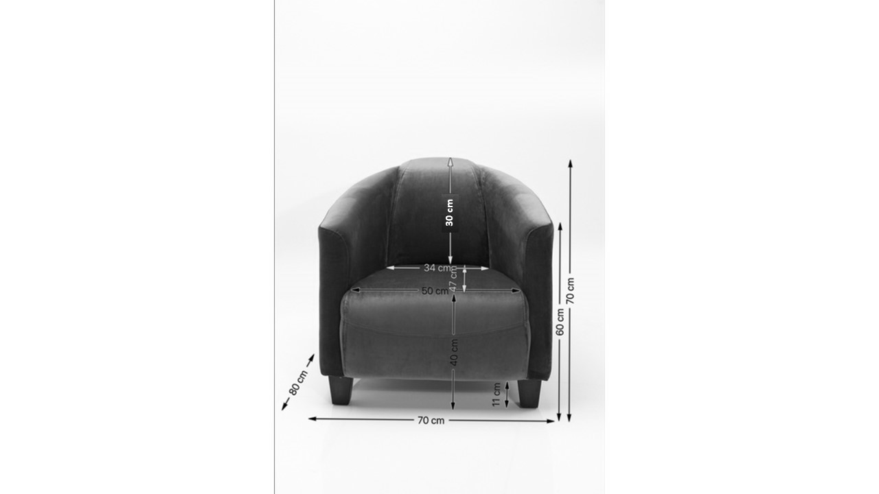 KARE Sessel CIGAR LOUNGE