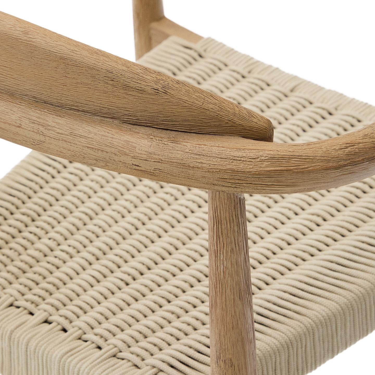 KAVE HOME Chaise de jardin NINA