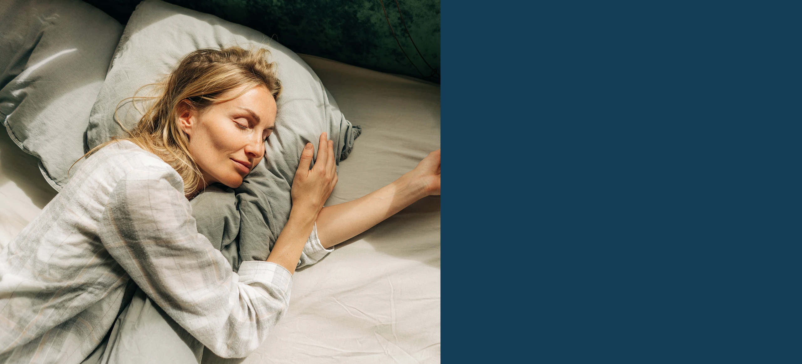 Ein guter Tag beginnt mit einer guten Nacht.