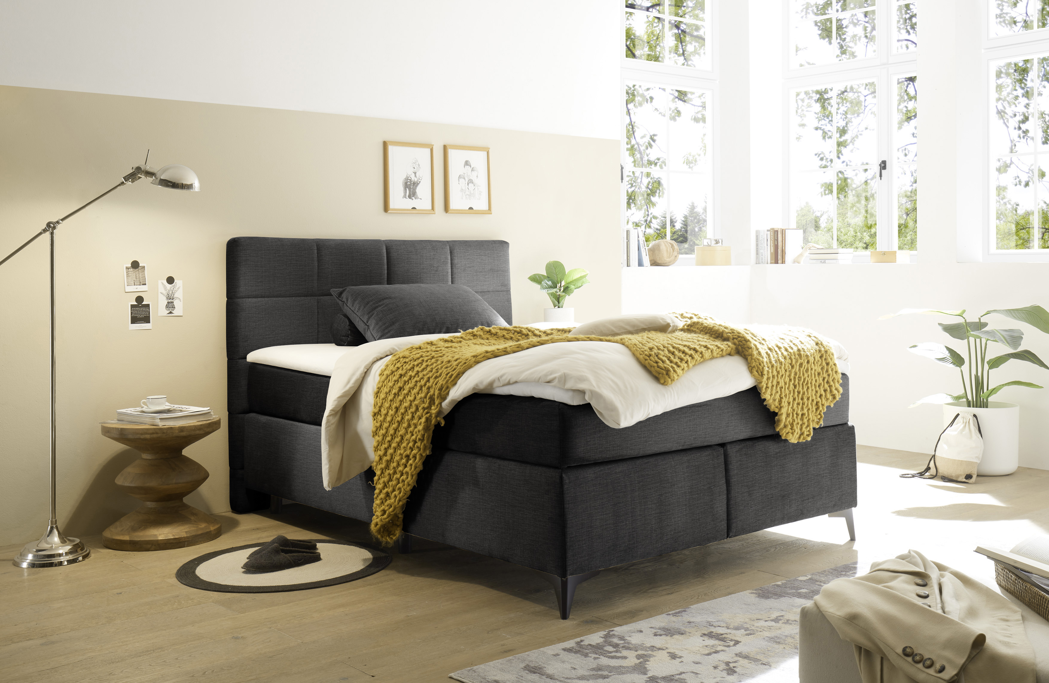 ED LIFESTYLE Boxspringbett NAVARRA 