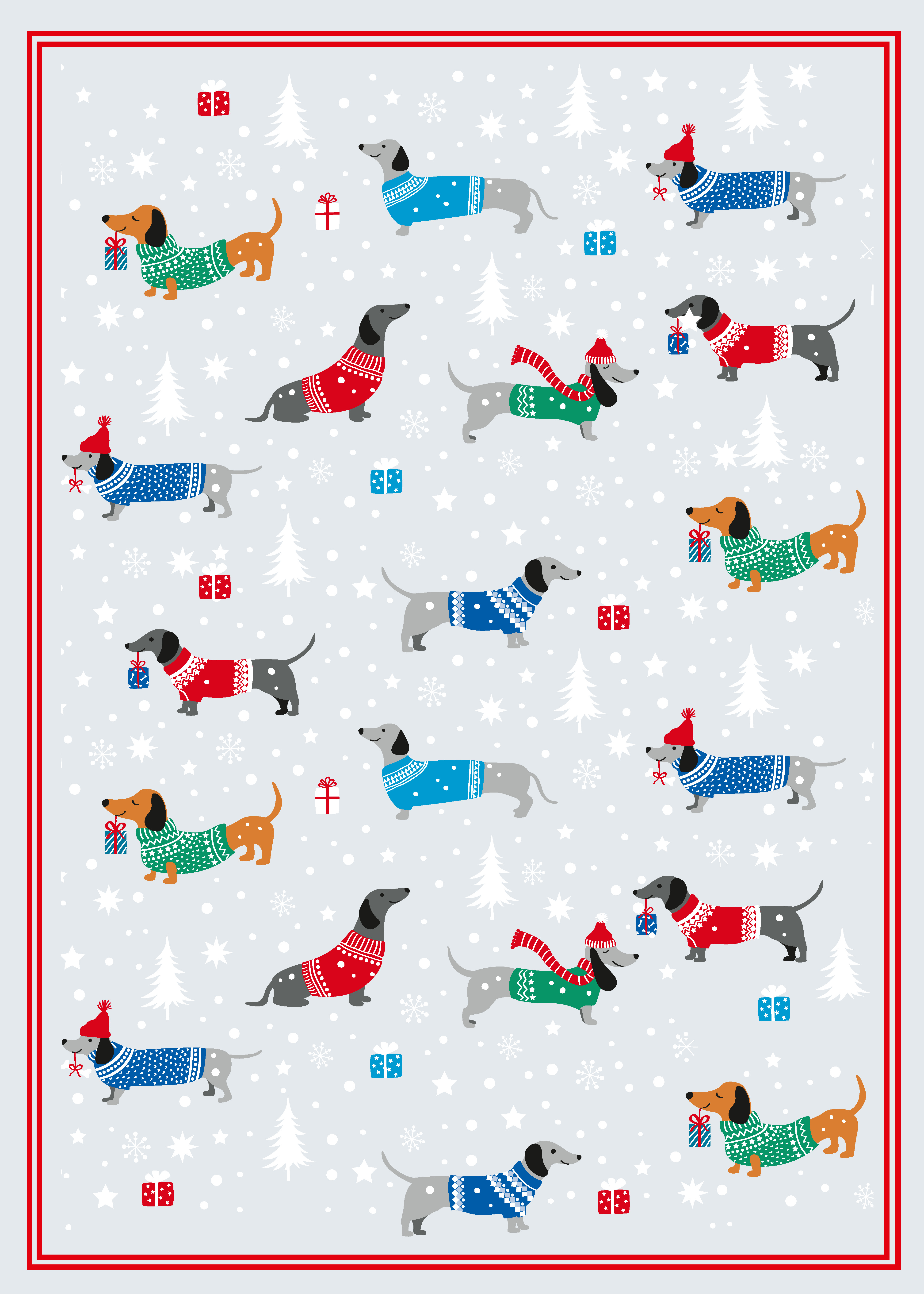 KRACHT Linge de cuisine BOUCHON DE NOËL