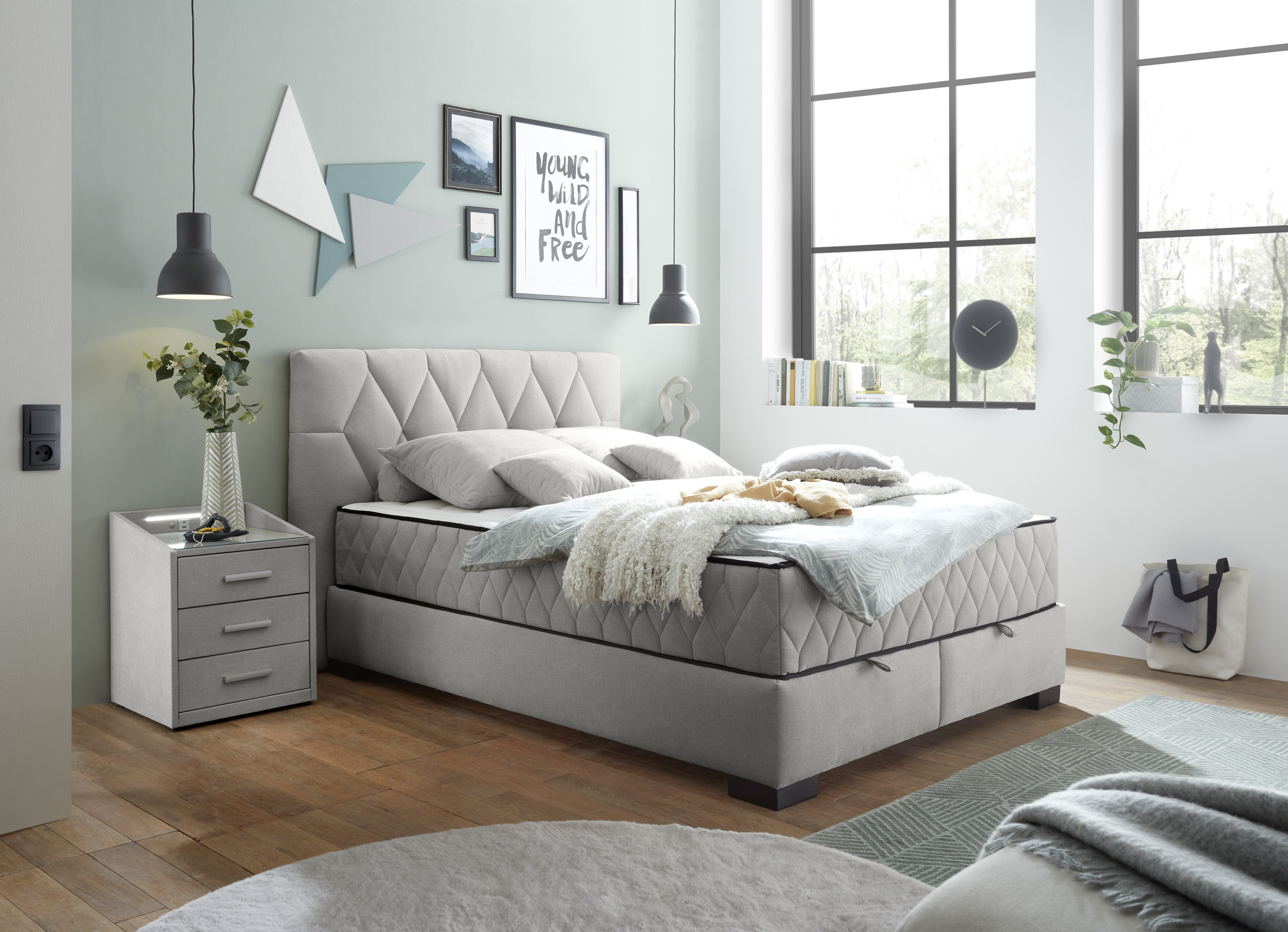 ED LIFESTYLE Boxbett NAGOL ED LIFESTYLE Boxspringbett NAGOL