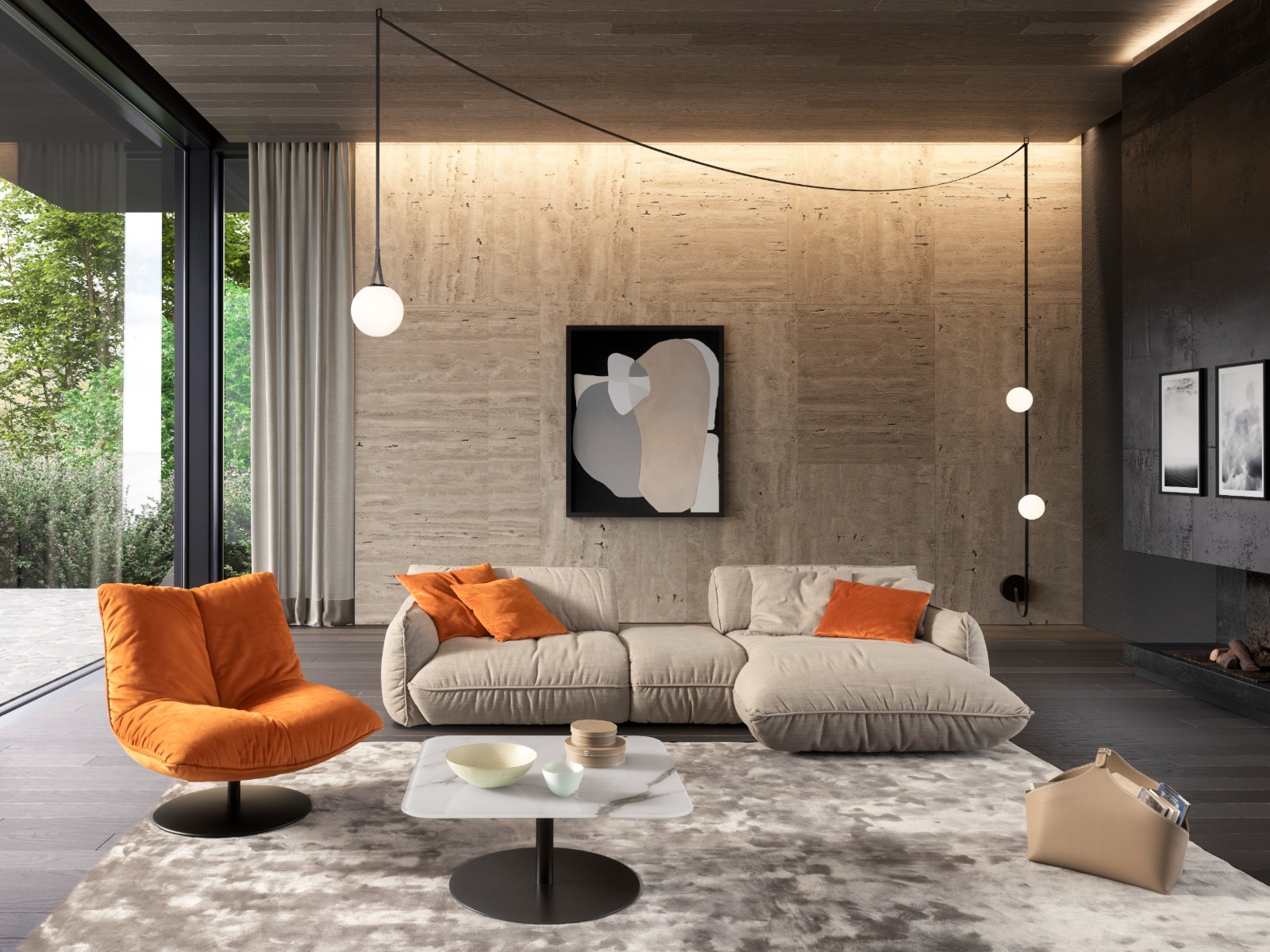 DESIGNWERK Sofamodell FLUFFY