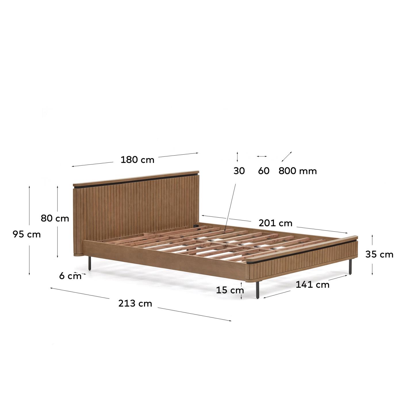 KAVE HOME LICIA bed KAVE HOME LICIA bed