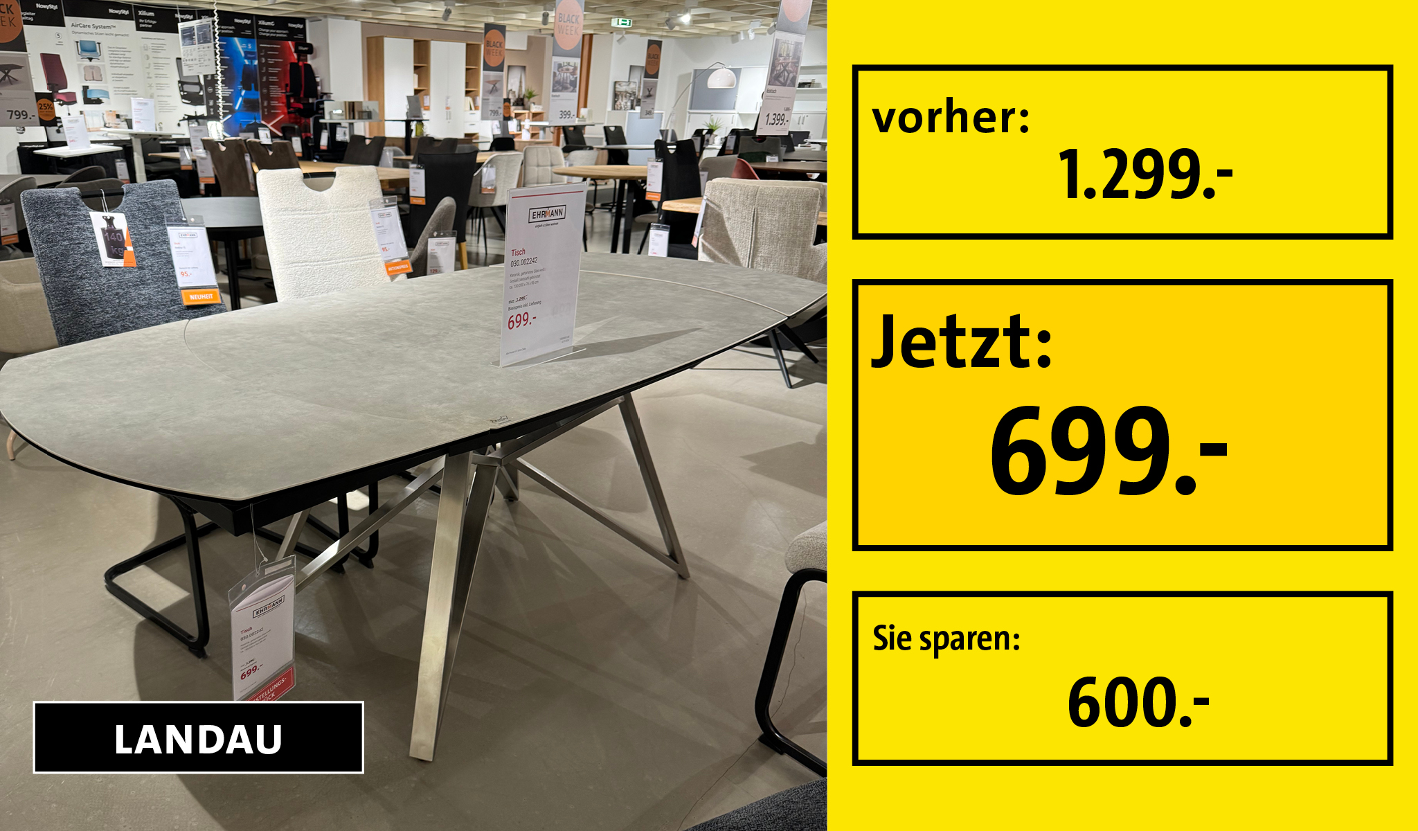 AV Markenmöbel Esszimmer