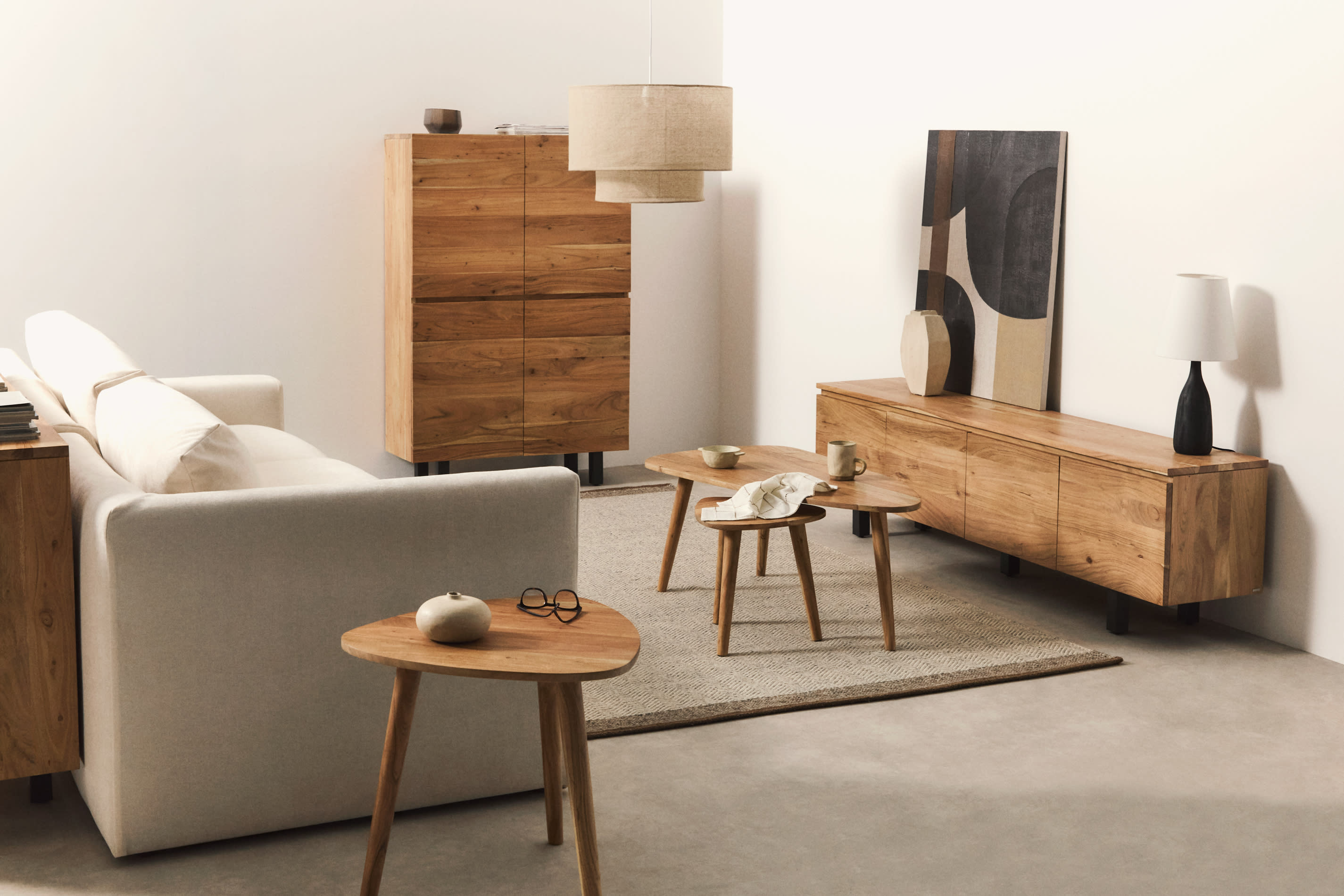 KAVE HOME 2er-Set Beistelltisch DUVANI