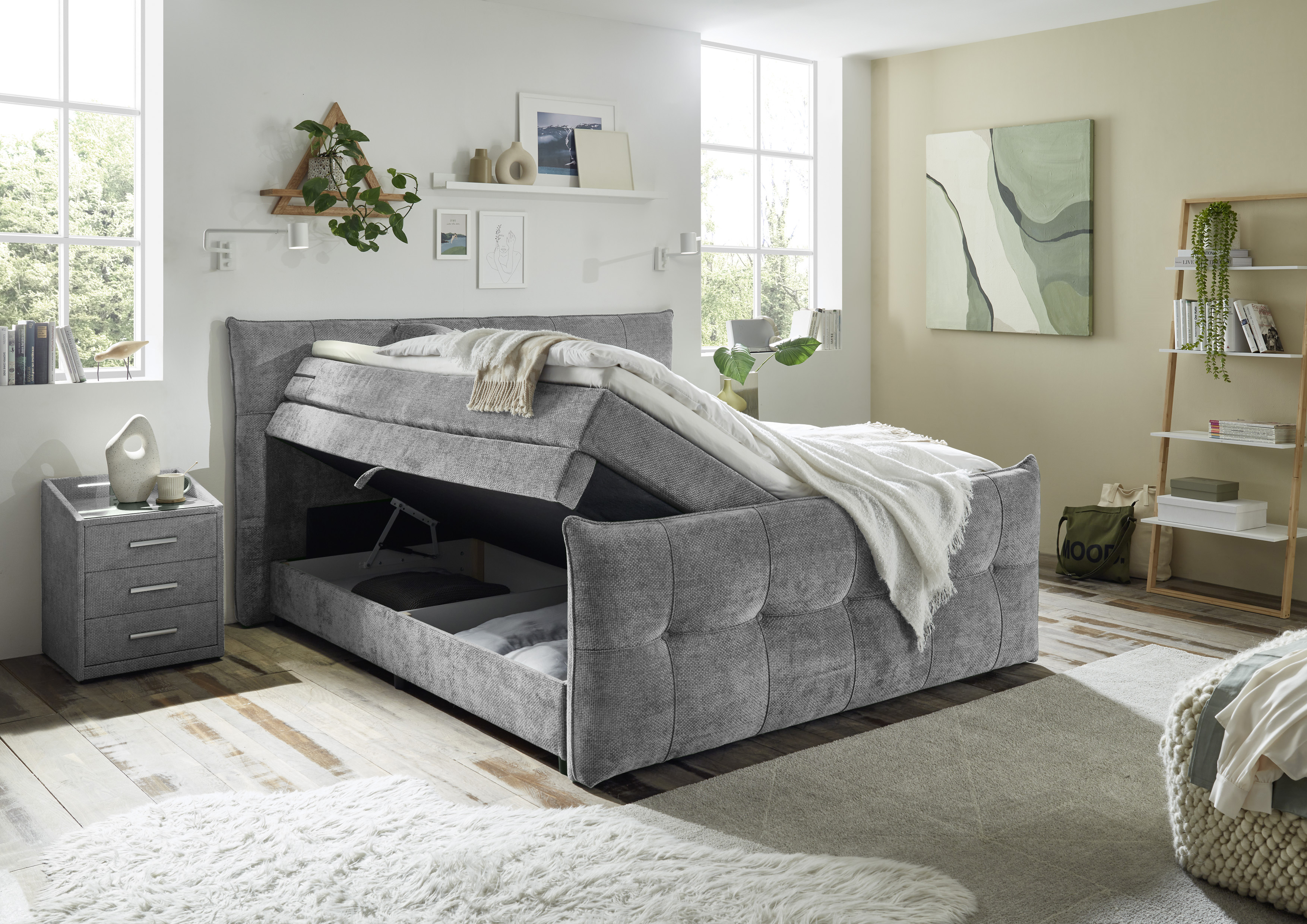 ED LIFESTYLE Boxspringbett KENIA