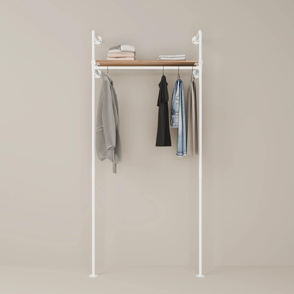 PAMO DESIGN Kleiderstangensystem KIM 1 OAK