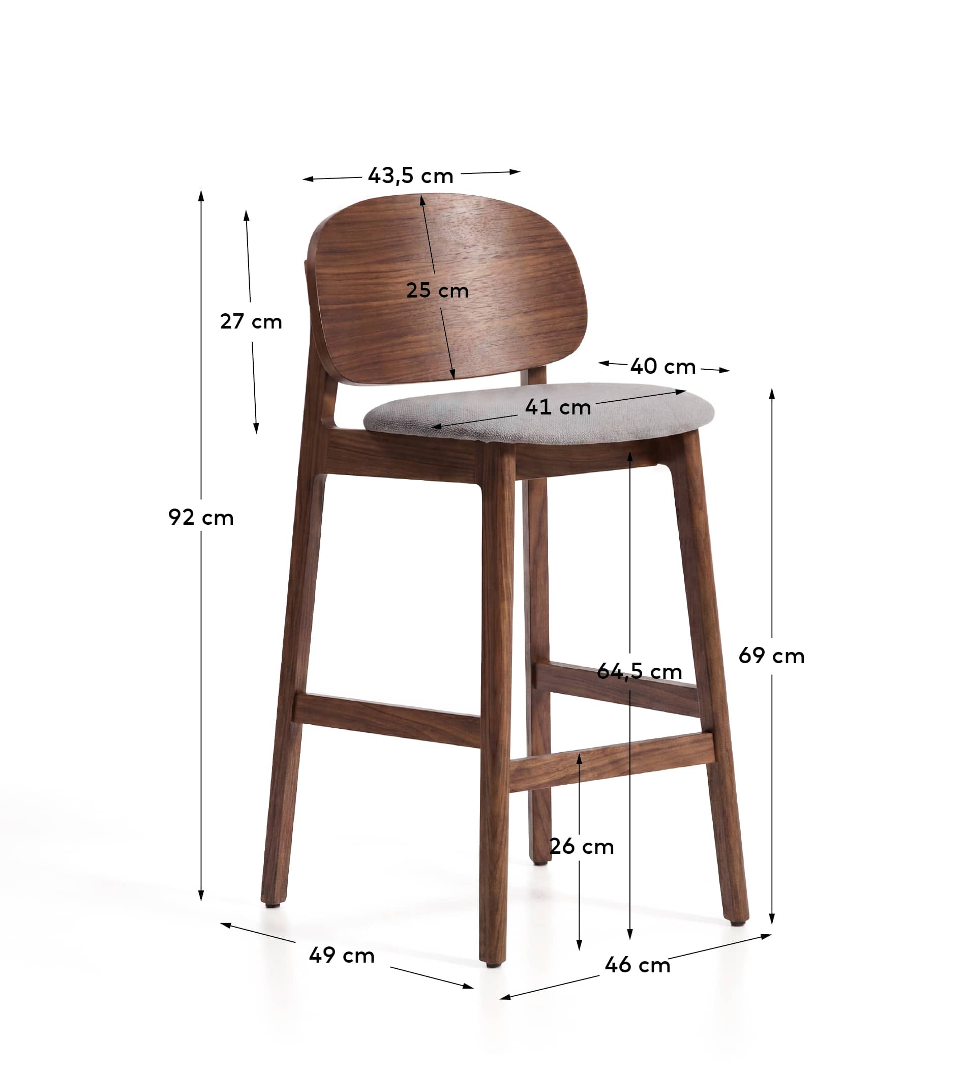 KAVE HOME Hocker LUDARA