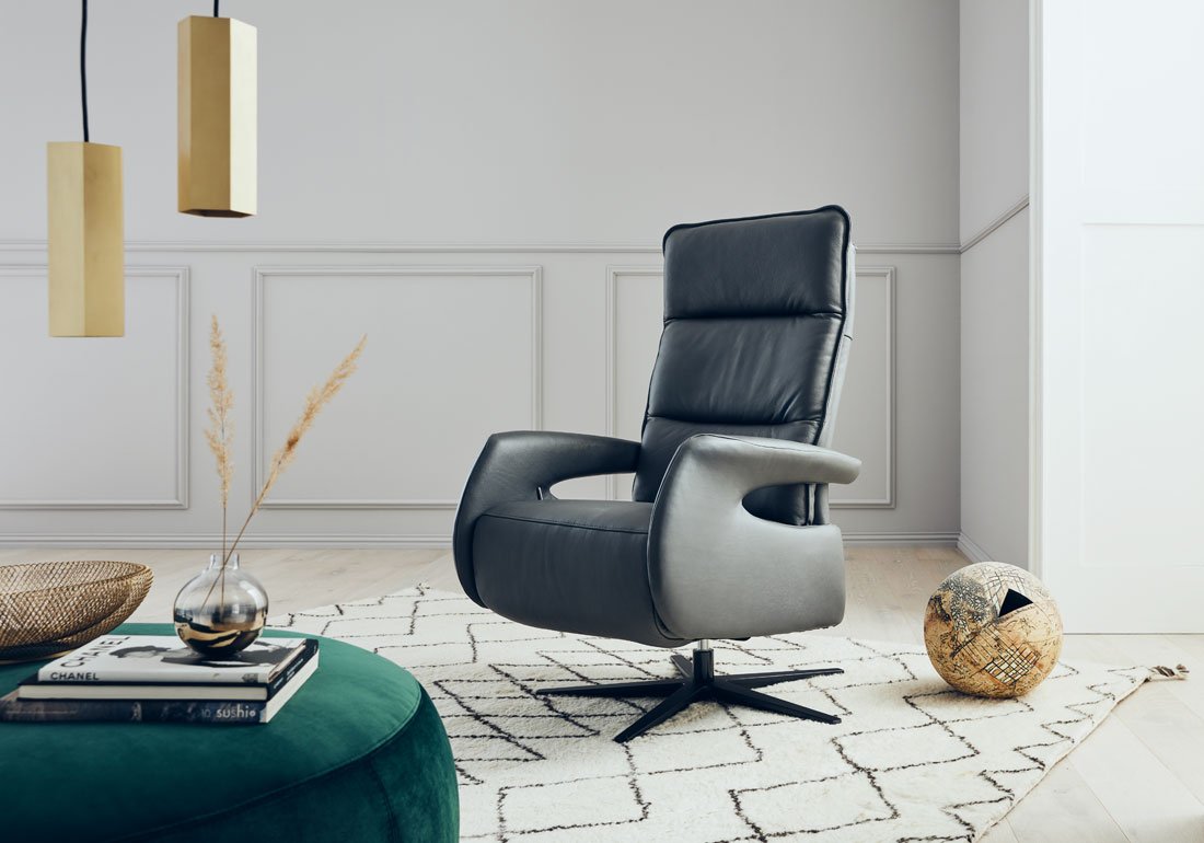 SOFAWERKSTATT Relaxsessel SW 729, Leder fango