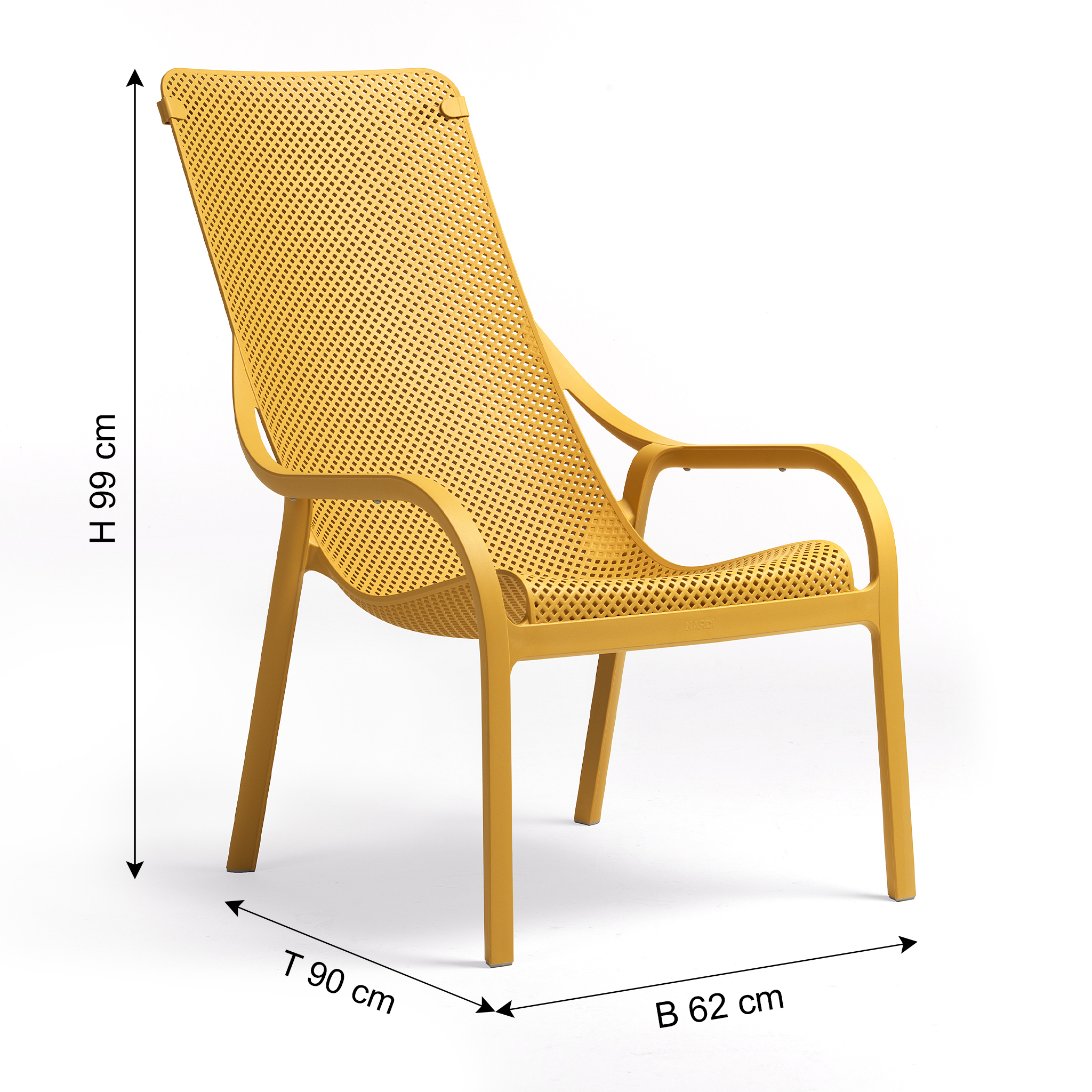 NARDI Gartensessel NET LOUNGE