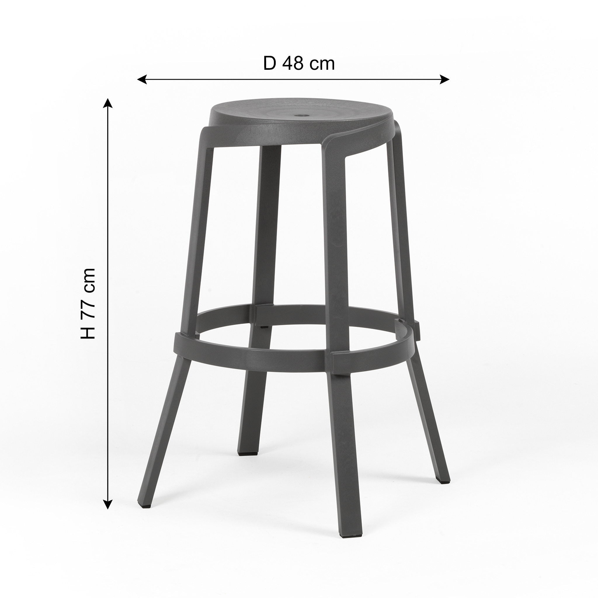 NARDI Tabouret de jardin STACK MAXI