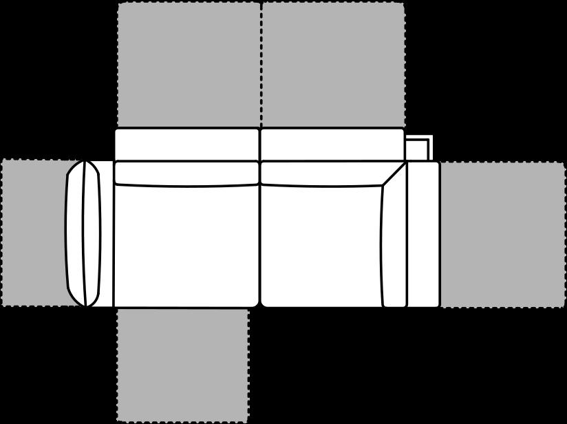 ROLF BENZ MERA sofa