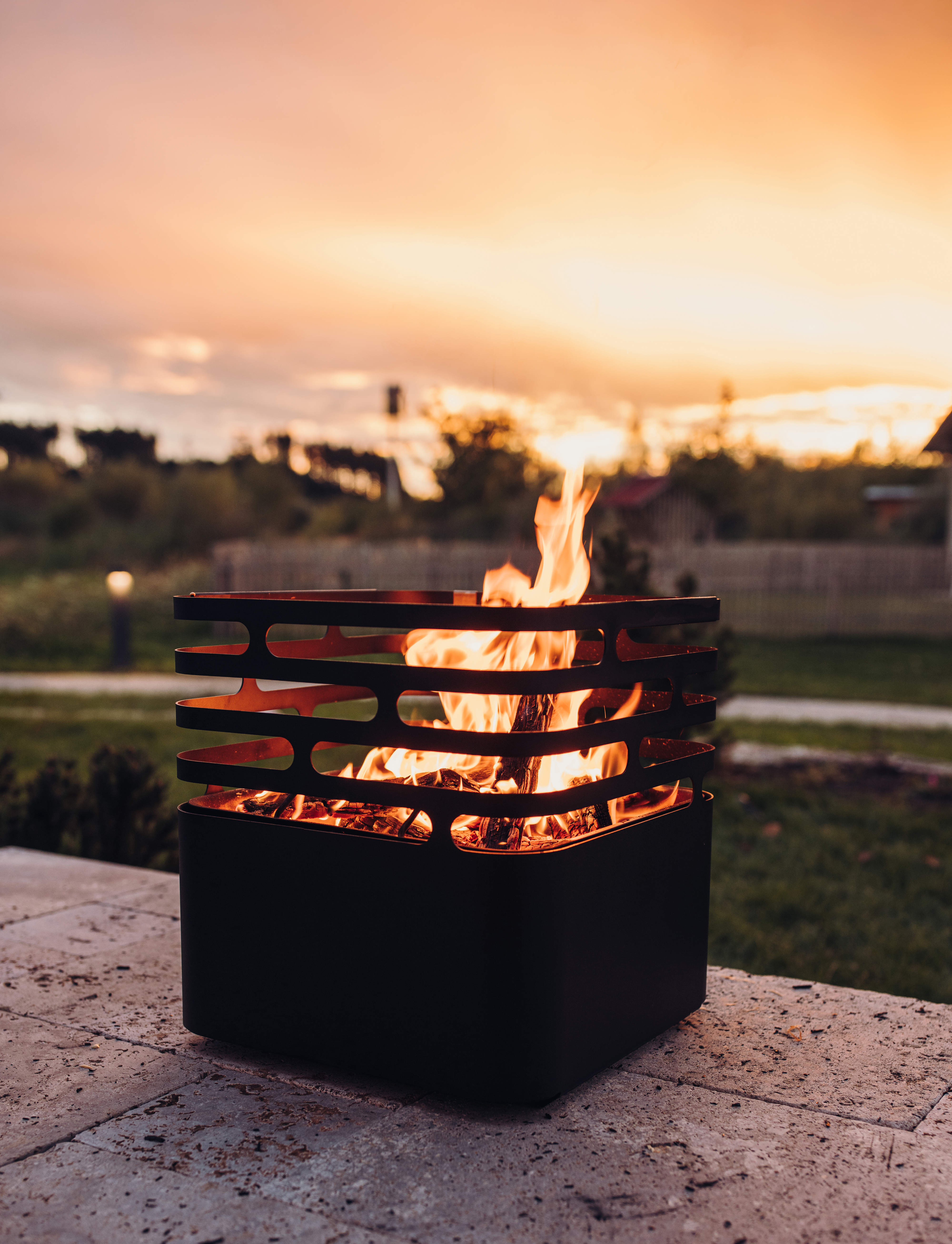 HÖFATS Feuerkorb CUBE