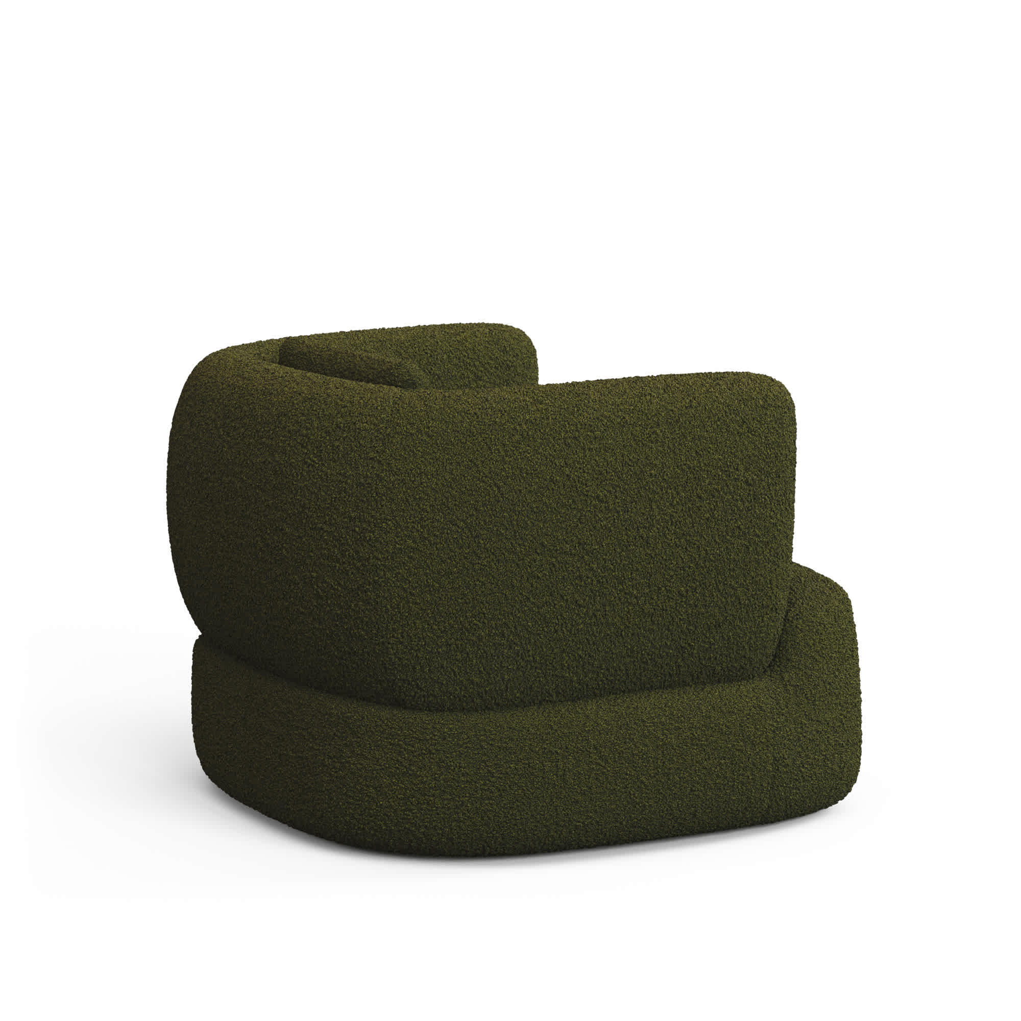 KAVE HOME Fauteuil pivotant MARTINA