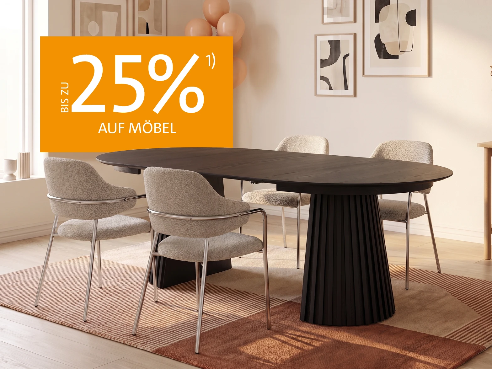 Wir feiern Geburtstag! – Bis zu 25 % auf Möbel
