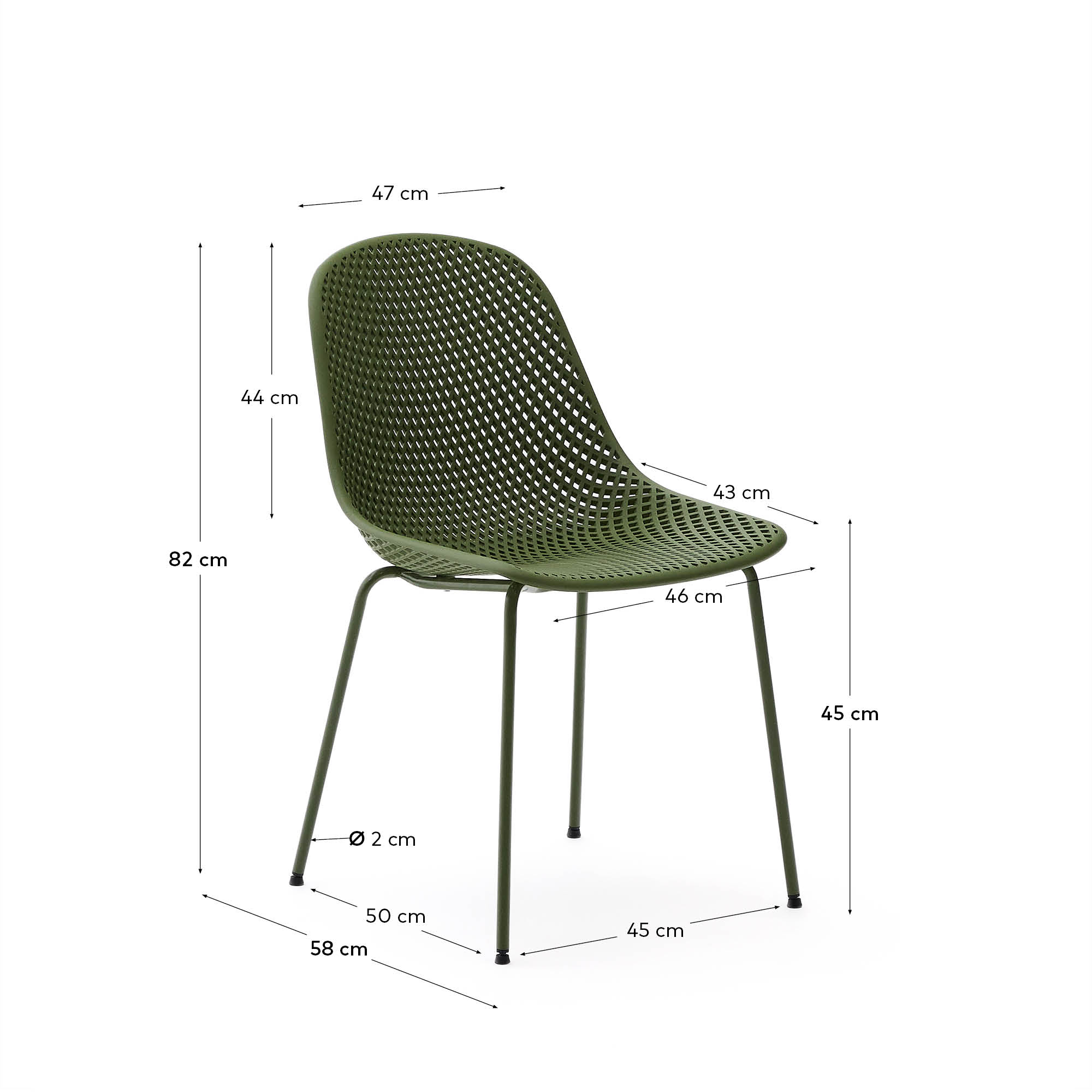 Chaise de jardin QUINBY de Kave Home