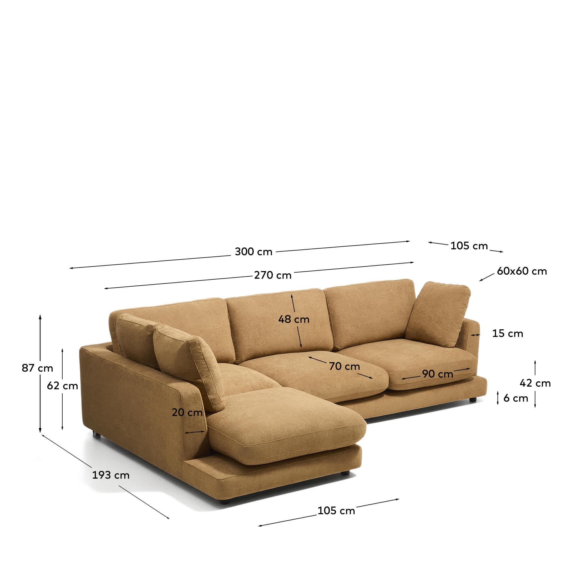 KAVE HOME Sofa GALA