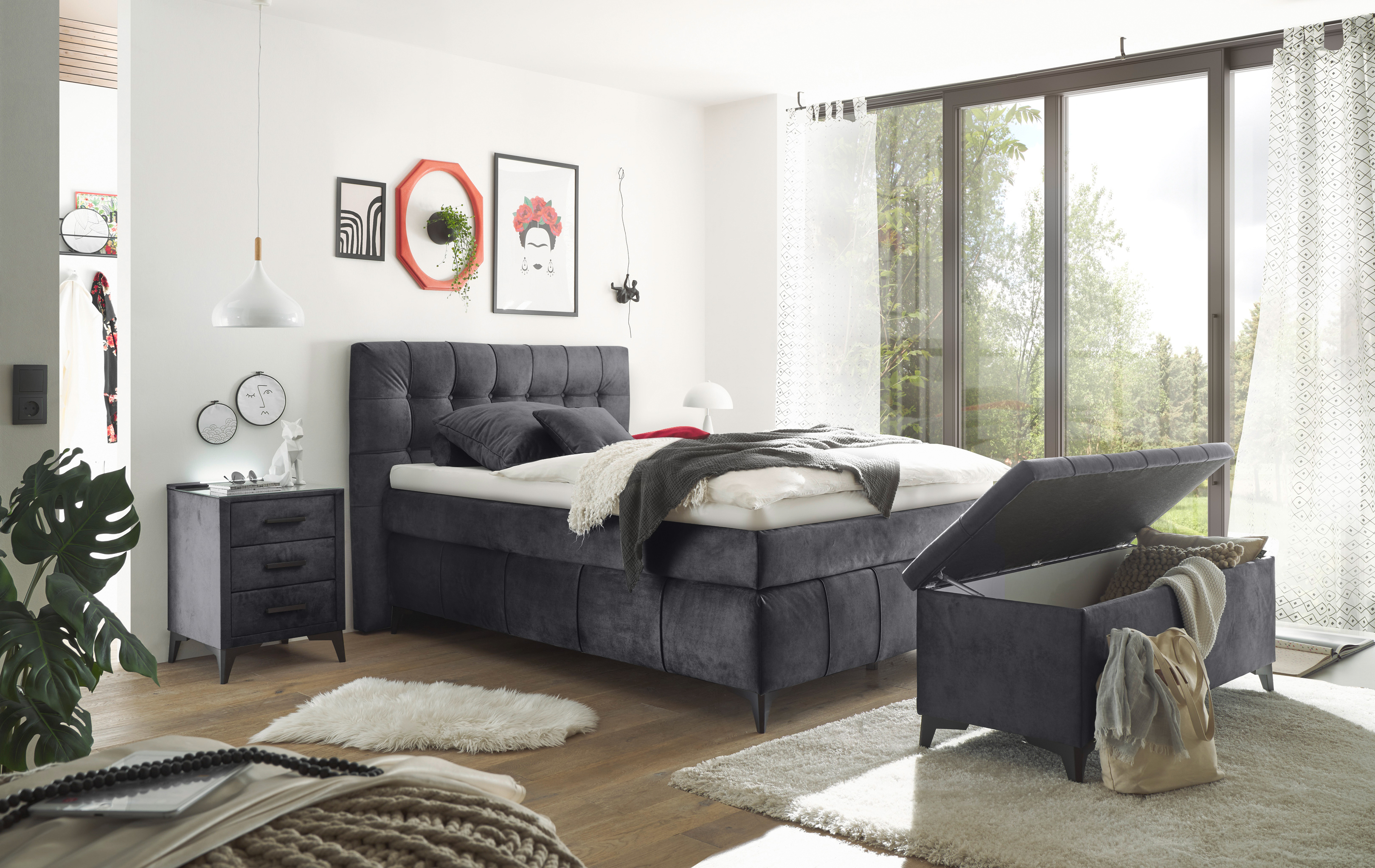 ED LIFESTYLE Boxspringbett OREGON ED LIFESTYLE Boxspringbett OREGON