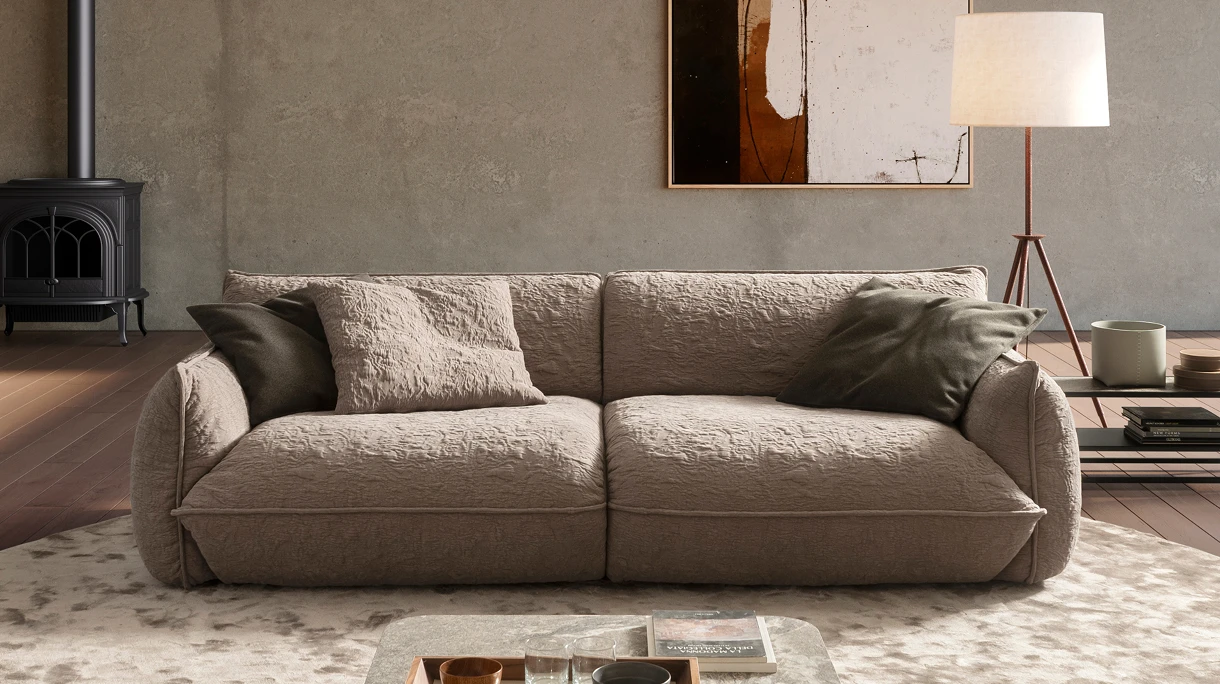 Fluffy von designwerk &ndash; Sofa im Wohnraum